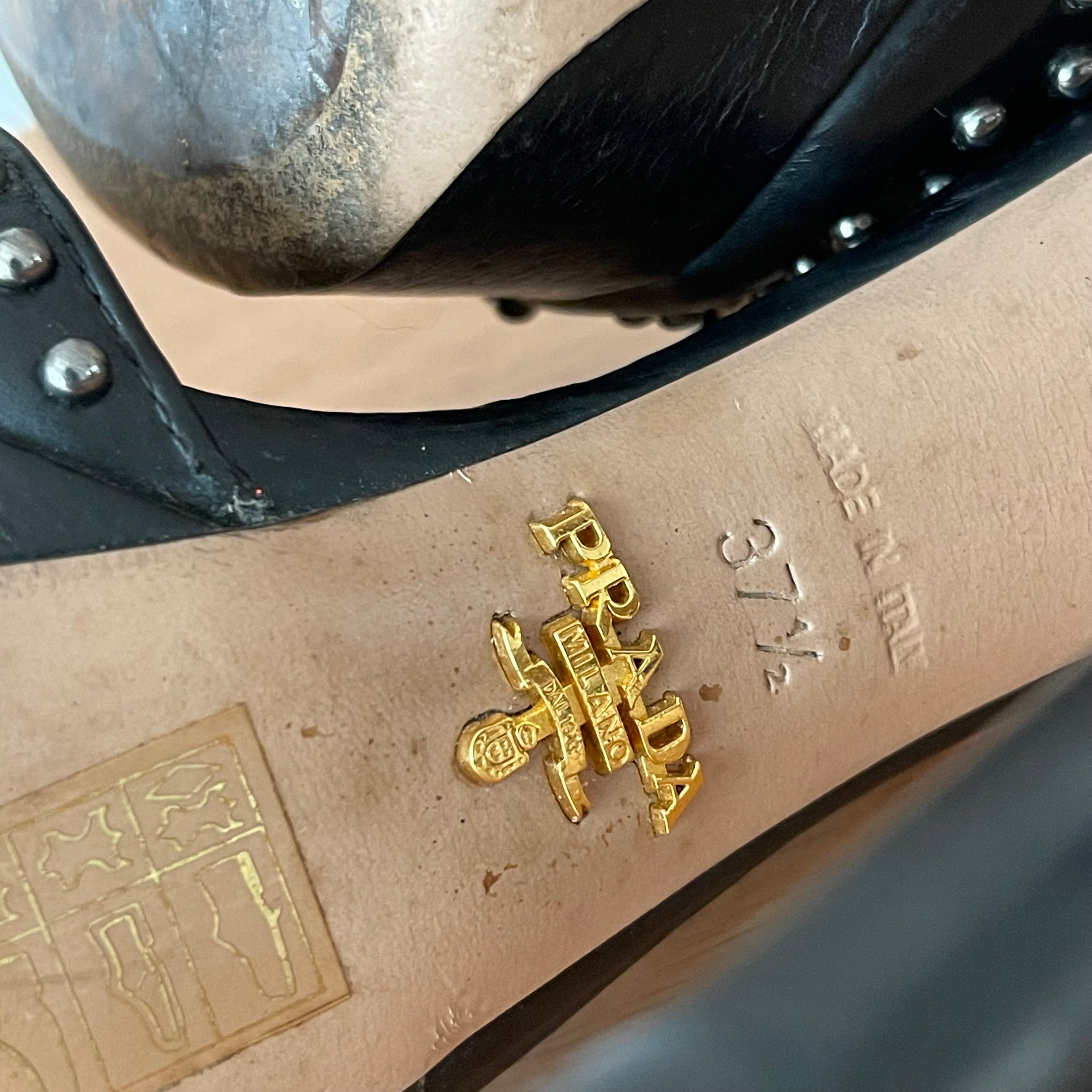 Prada 2000’s Studded Heels