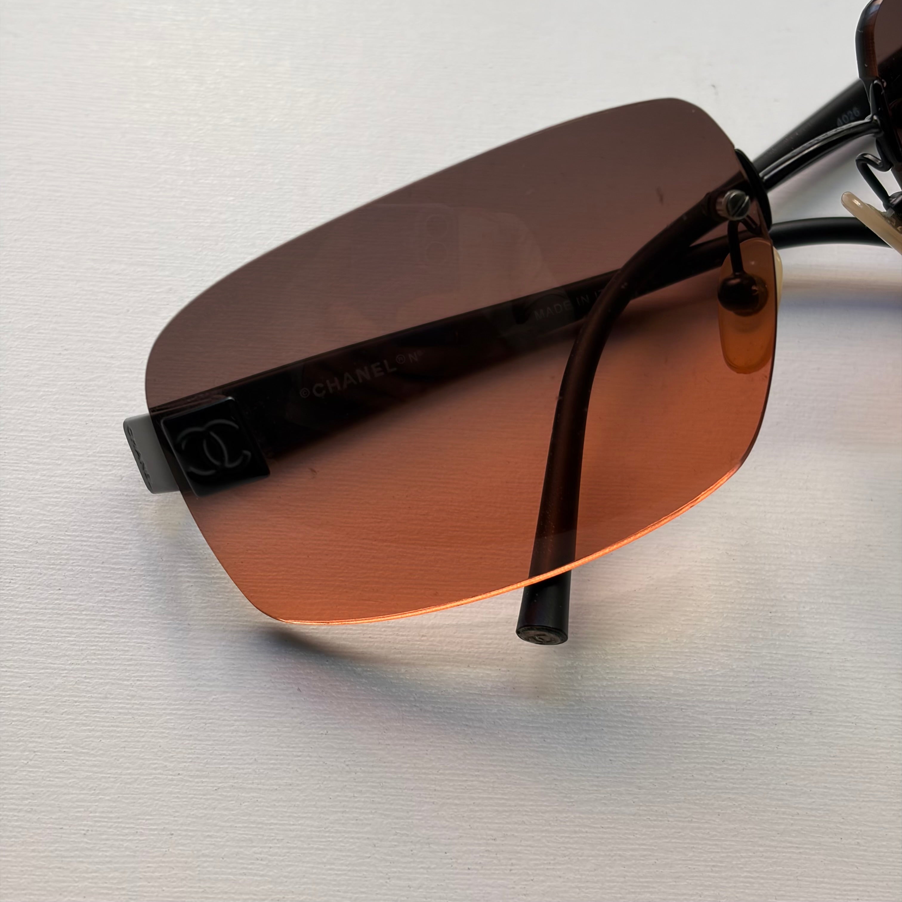 Chanel 2000s Gradient Sunglassss