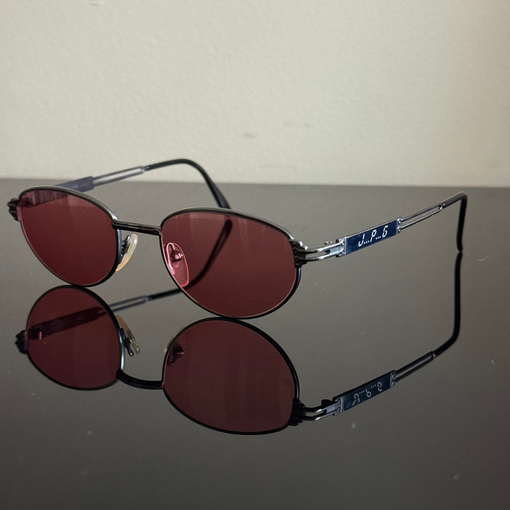 Jean Paul Gaultier 90s Red Sunglasses