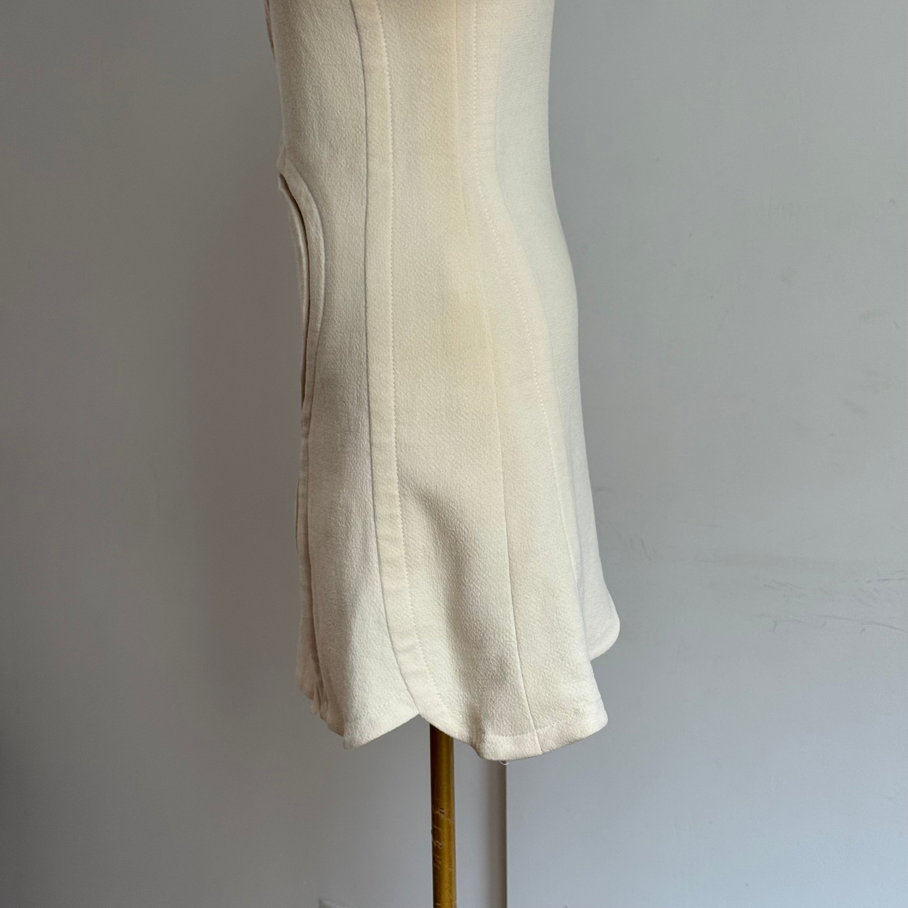 Christian Dior Off White Dress