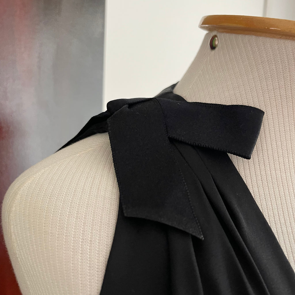 Chanel F/W 2007 Black Silk Dress