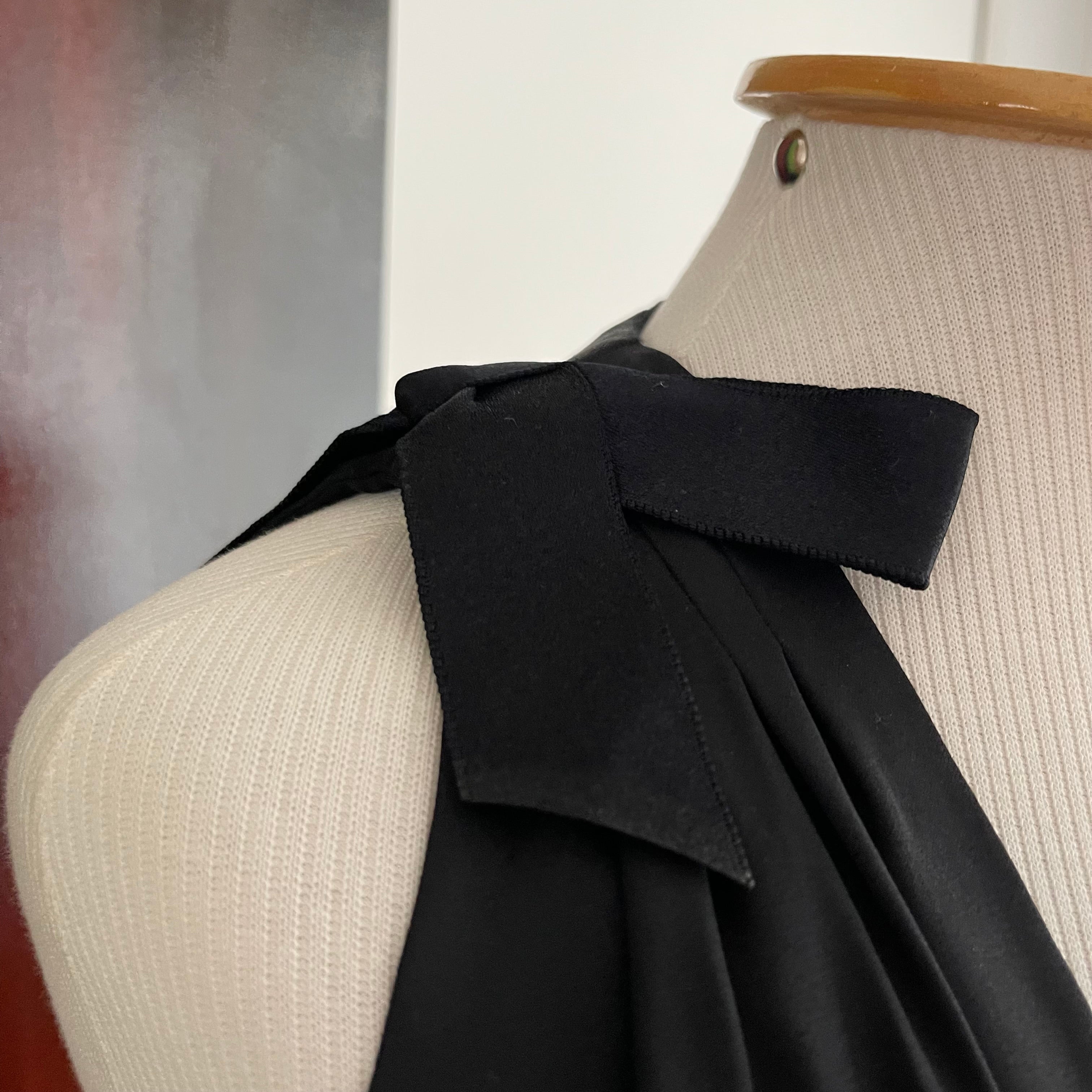 Chanel F/W 2007 Black Silk Dress