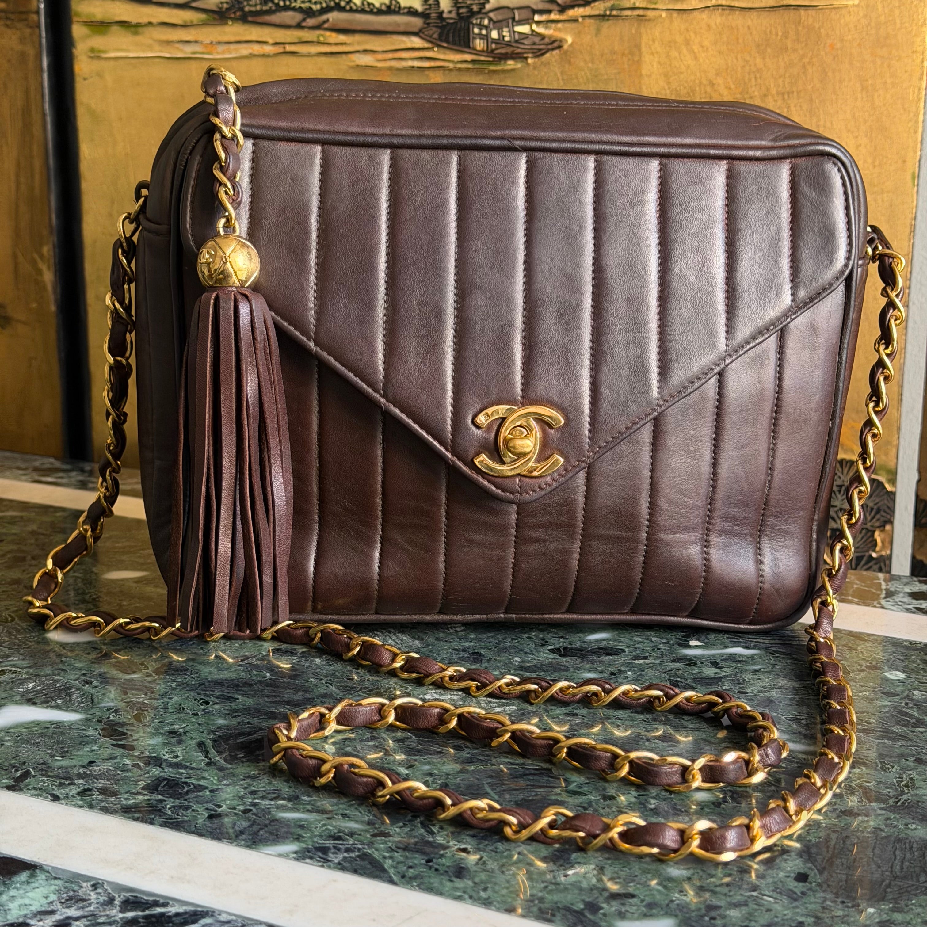 Chanel 1996 Vertical Flap Bag