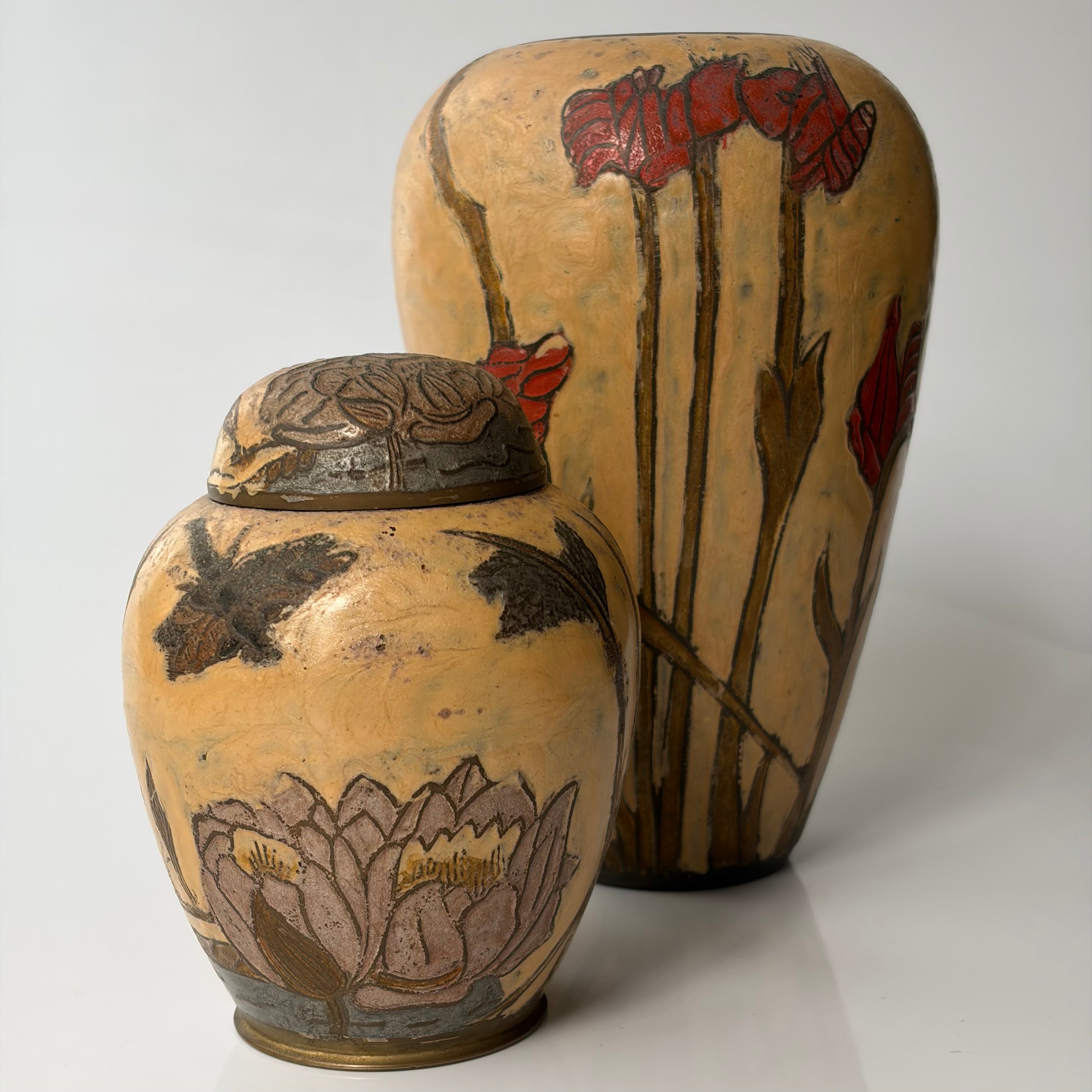 Brass Indian Vases