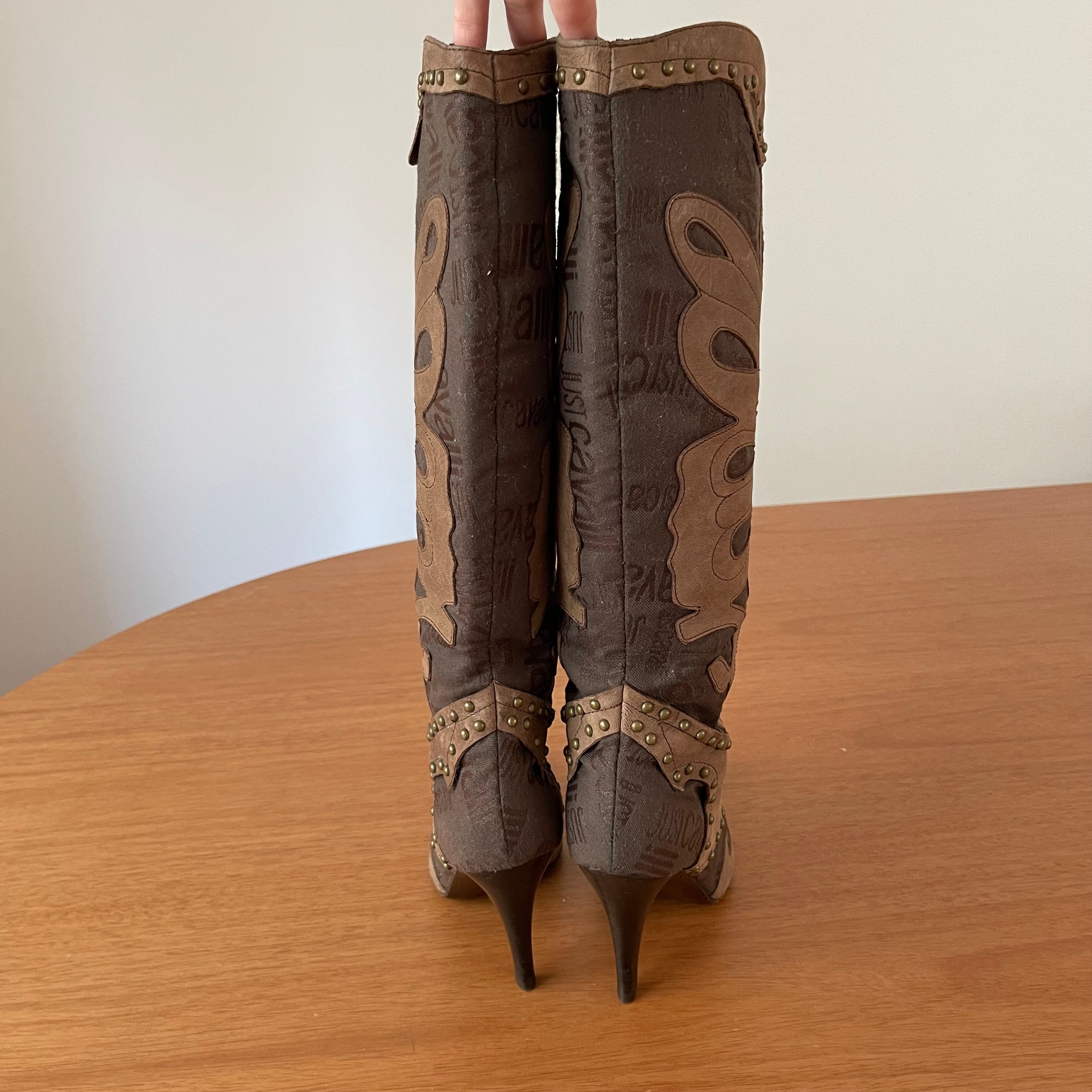 Cavalli Cowboy Butterfly Boots