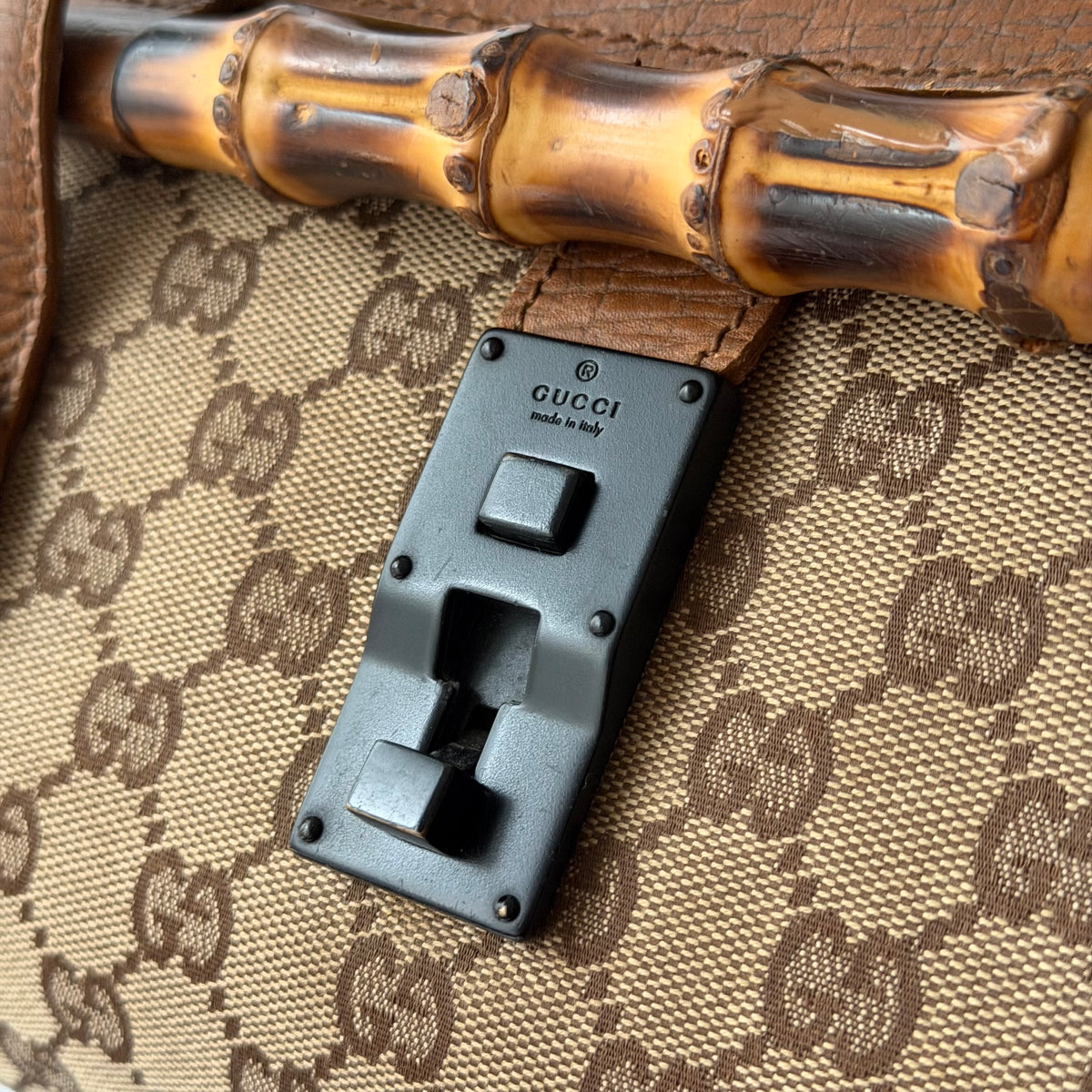 Gucci Bamboo Bullet Bag