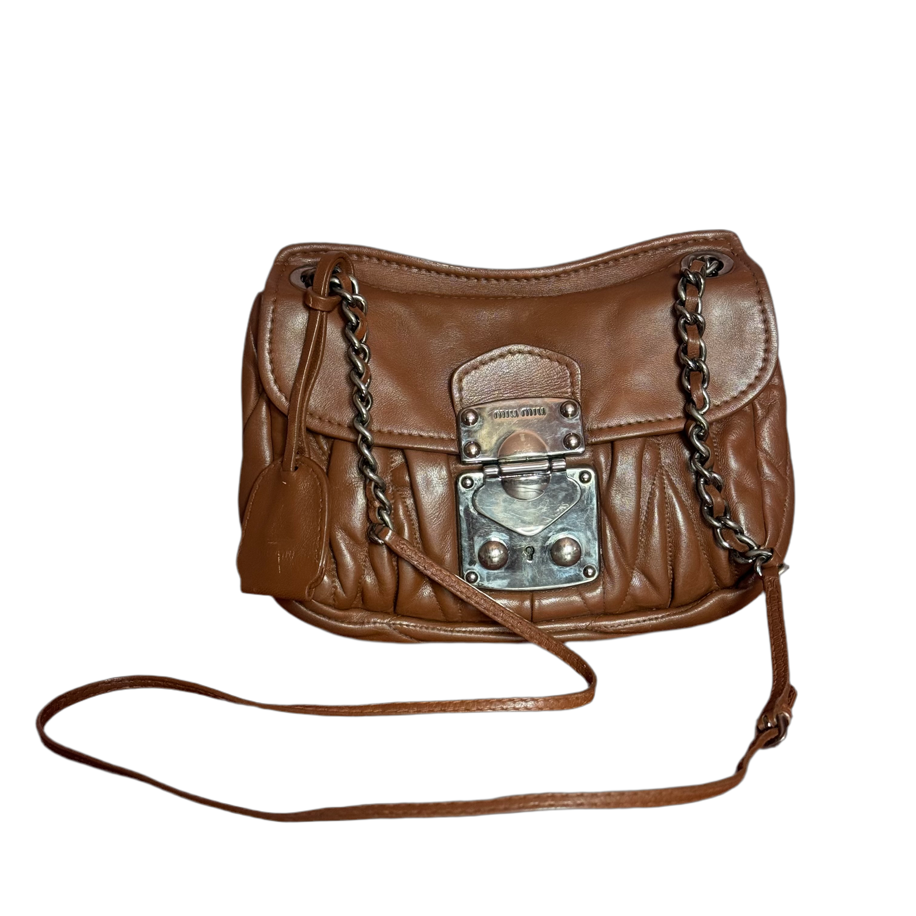 Miu Miu Matelasse Crossbody Bag