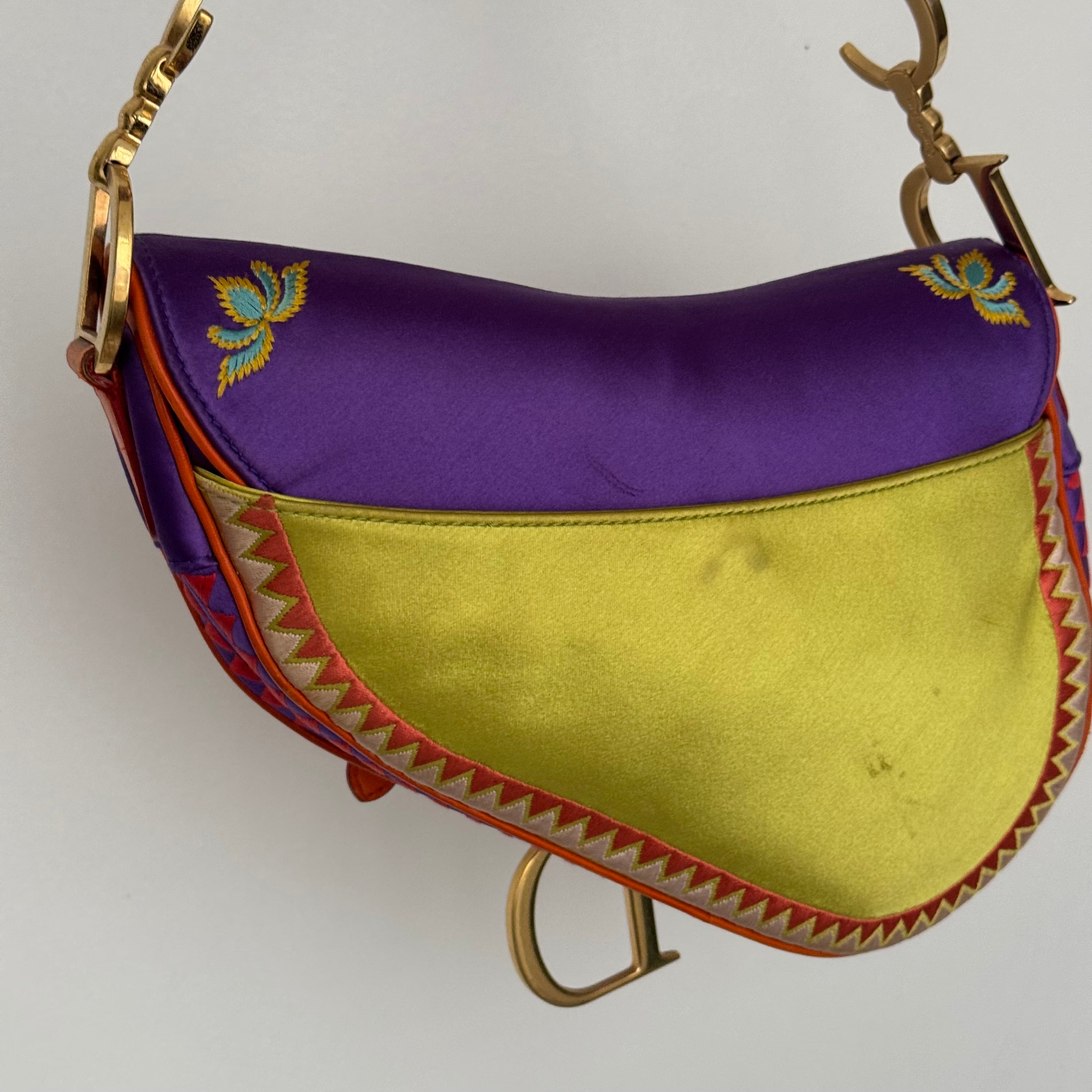 Christian Dior 2003 F/W Shanghai Saddle Bag