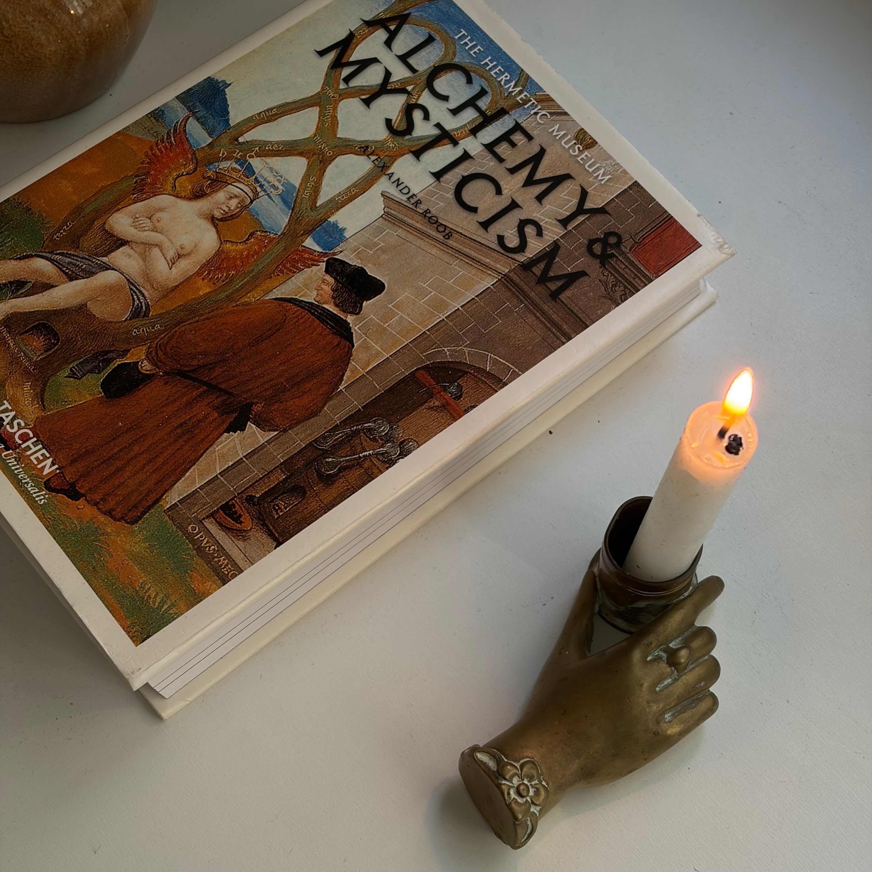 Vintage Hand Candle Holder