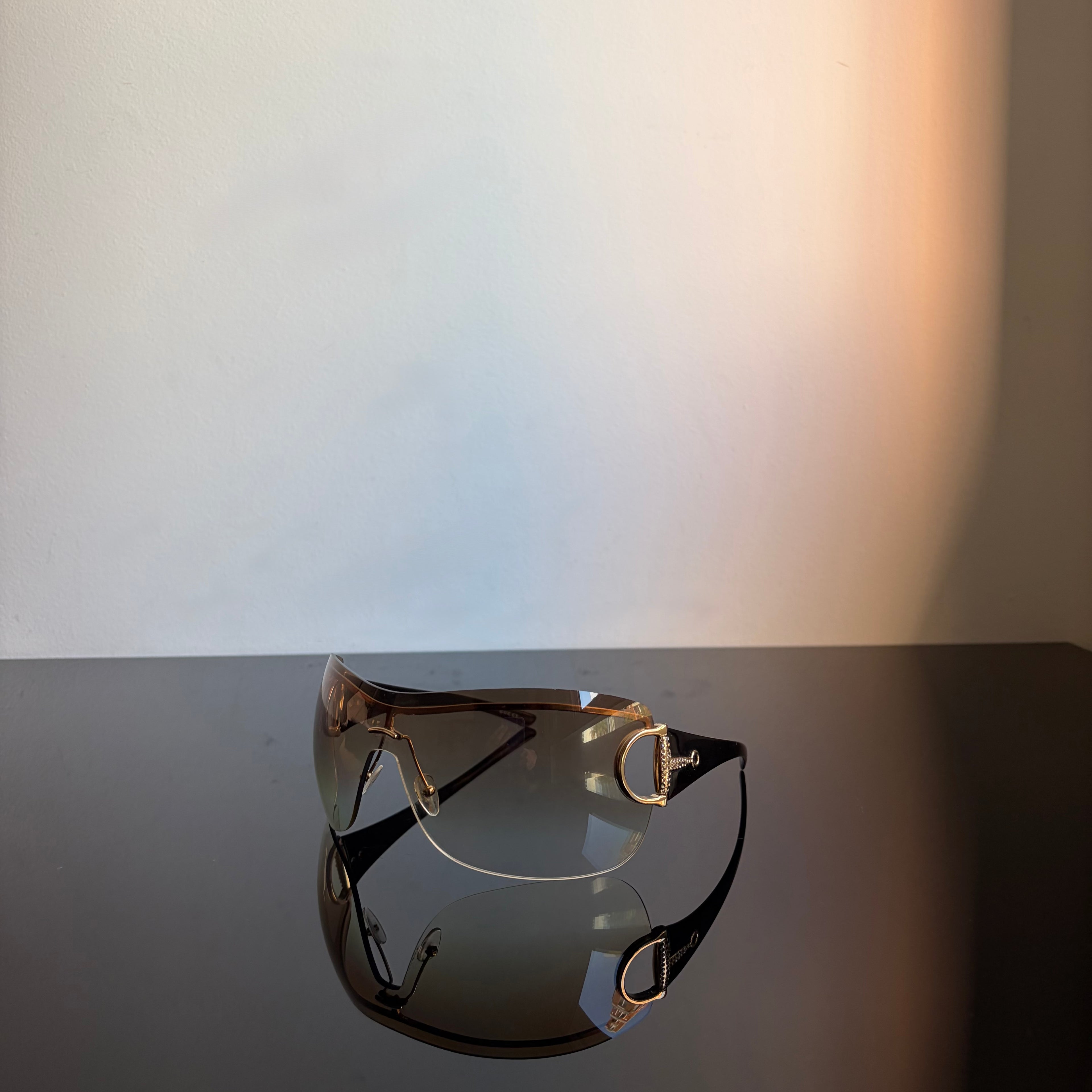 Gucci 2722 Horsebit Strass Sunglasses