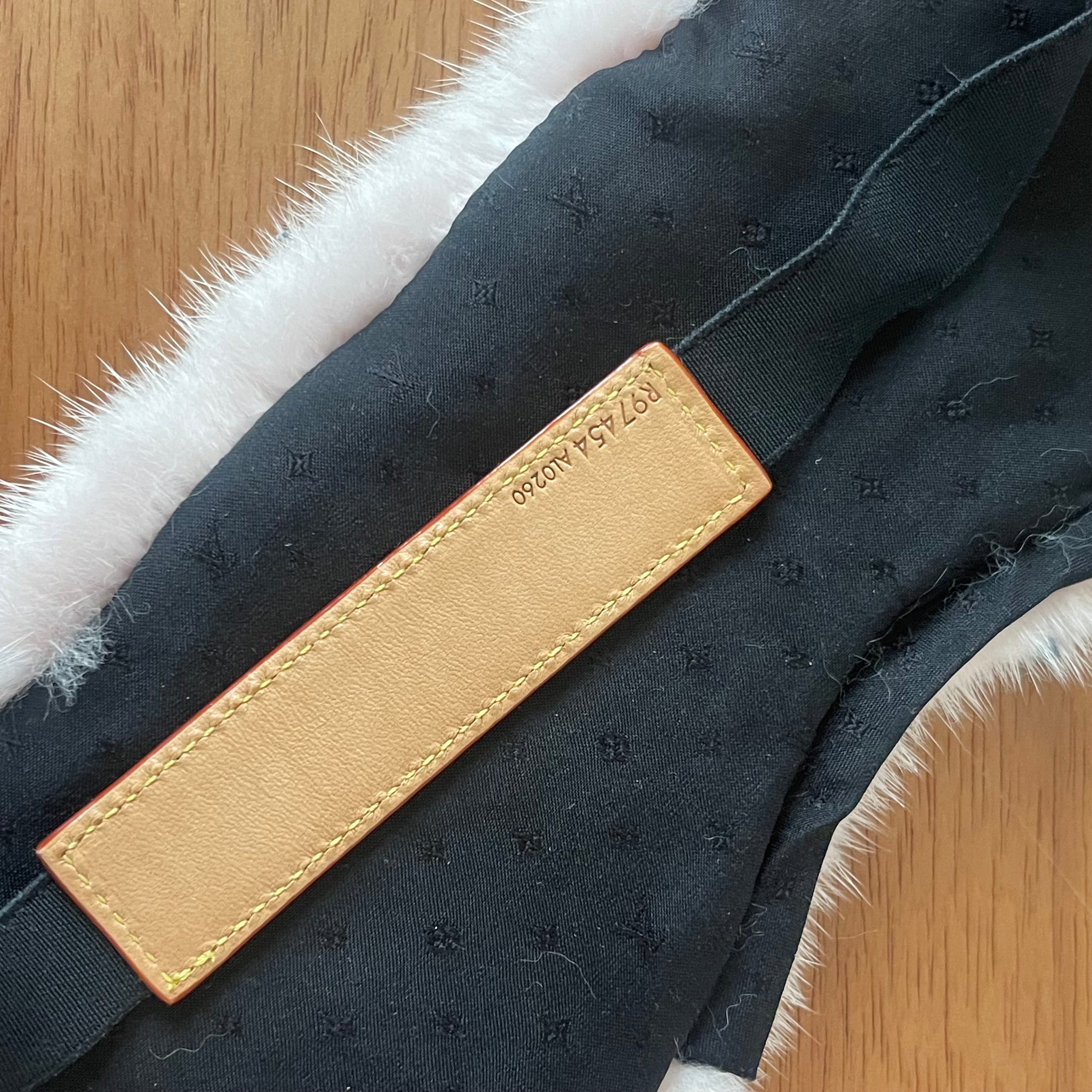 Louis Vuitton Pink Mink Monogram Sleep Eye Mask