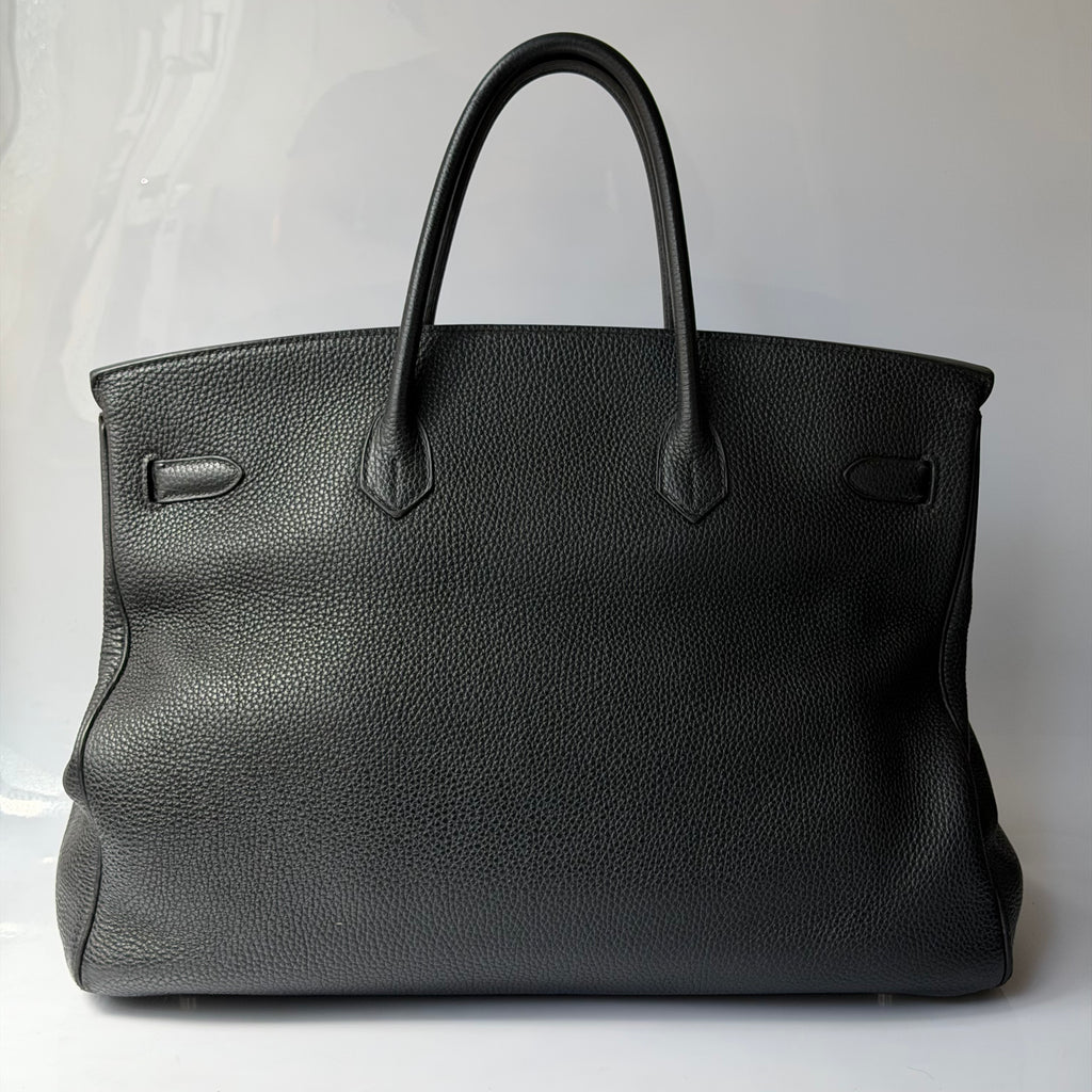 Hermès Birkin 40 Togo Noir Palladium Bag (2010)