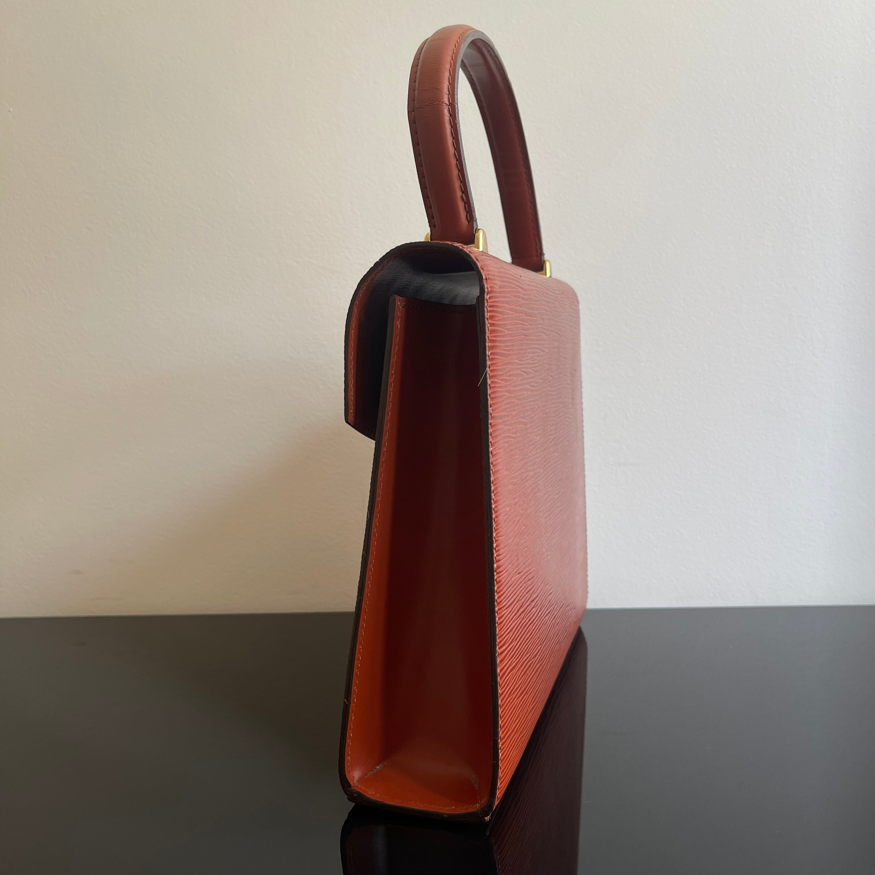 Louis Vuitton Malesherbes Epi Leather HandBag