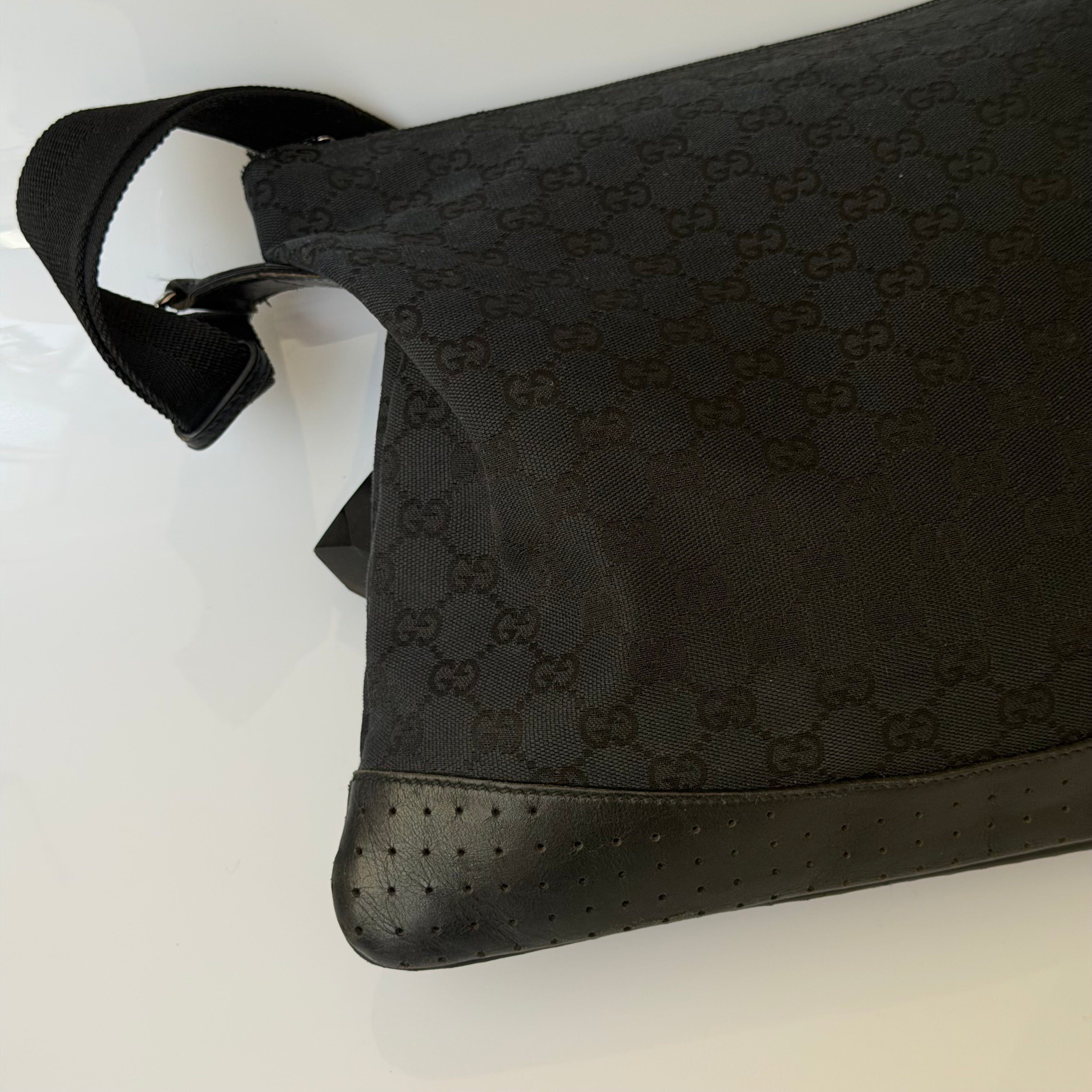 Gucci Monogram Messenger Bag