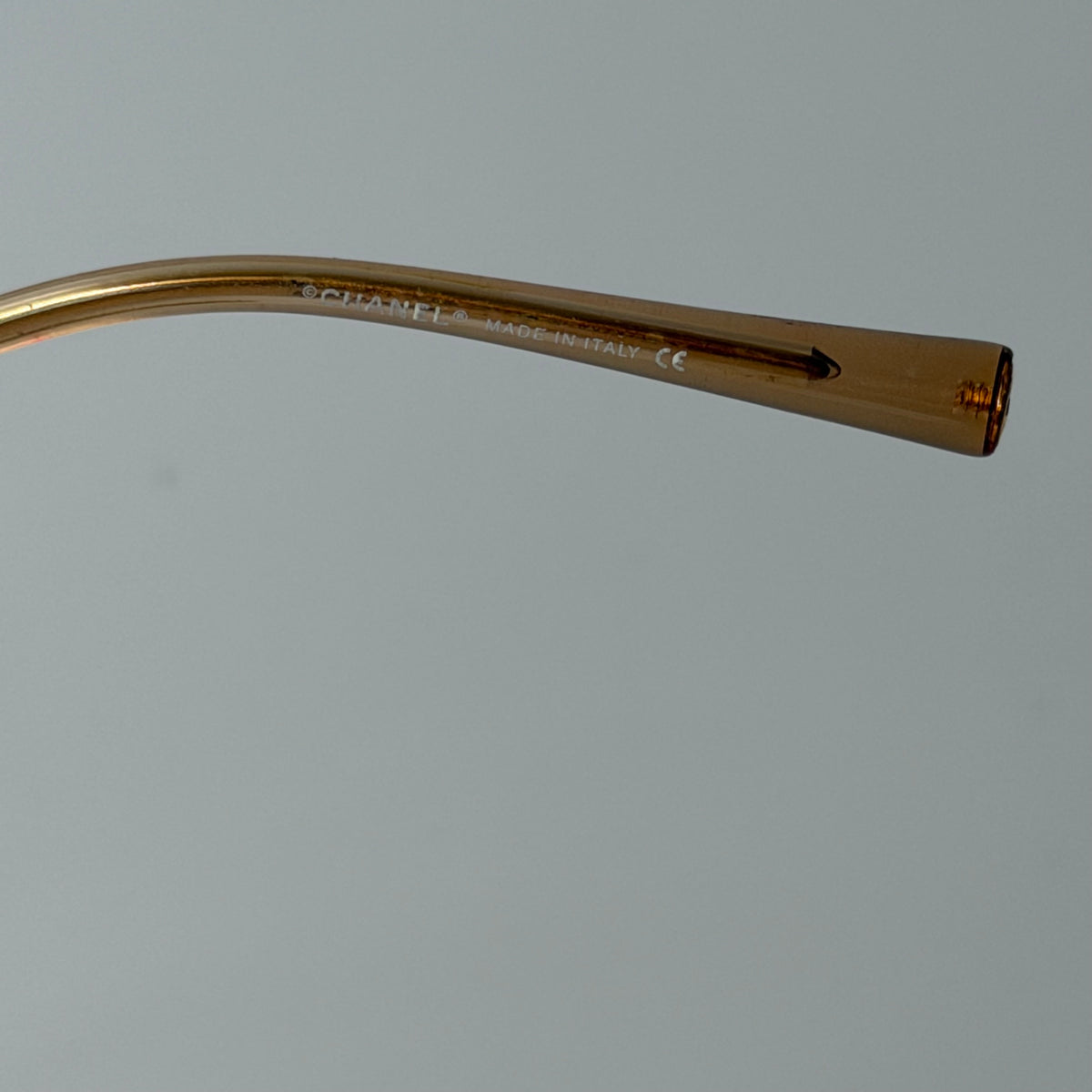 Chanel 2000s Crystal Sunglasses