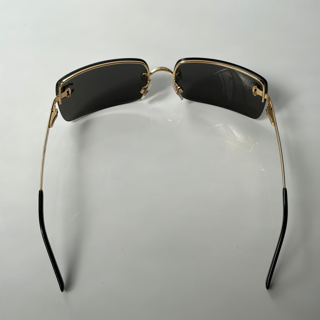 Chanel 4104 Strass Golden Sunglasses
