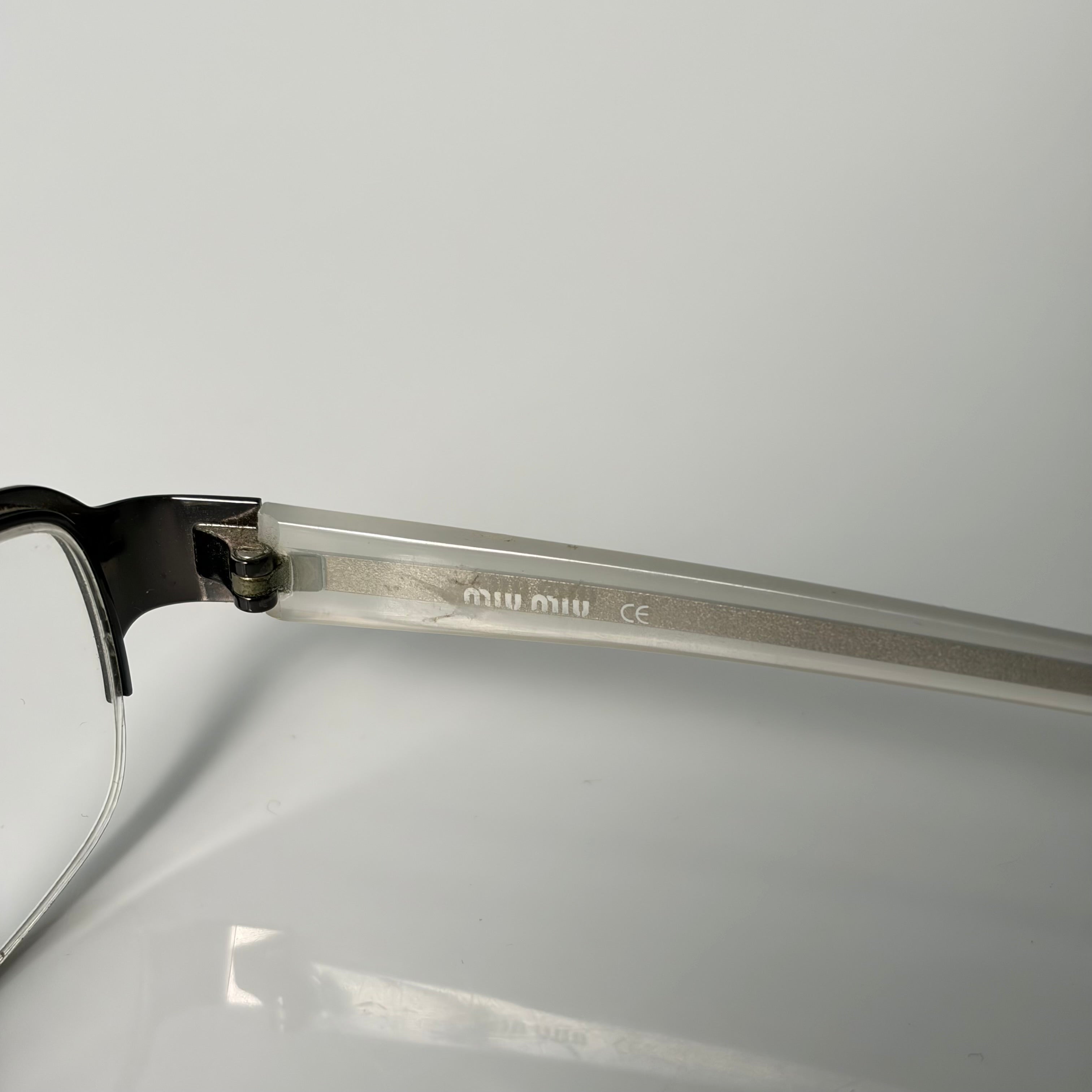 Miu Miu Rectangle Glasses