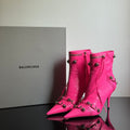 Balenciaga Cagole Pink Boots