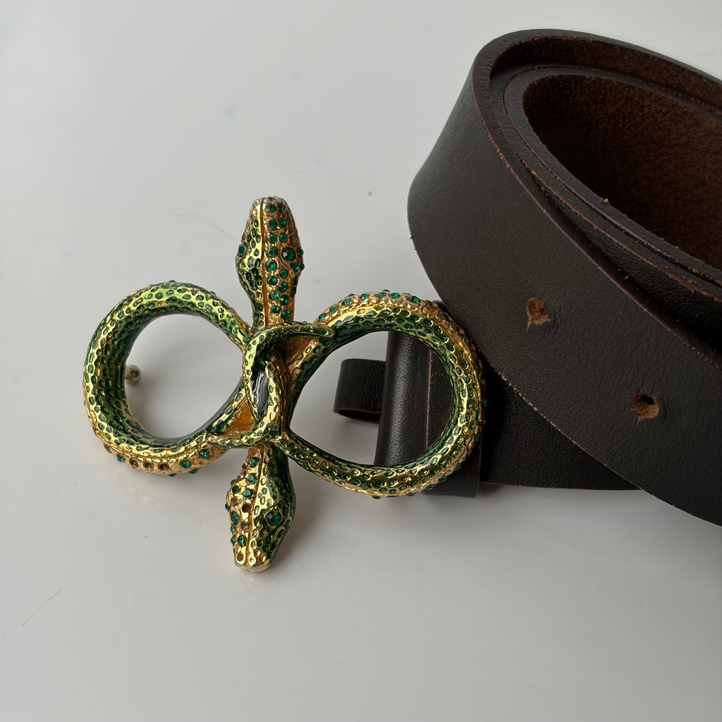 Roberto Cavalli Snake Belt