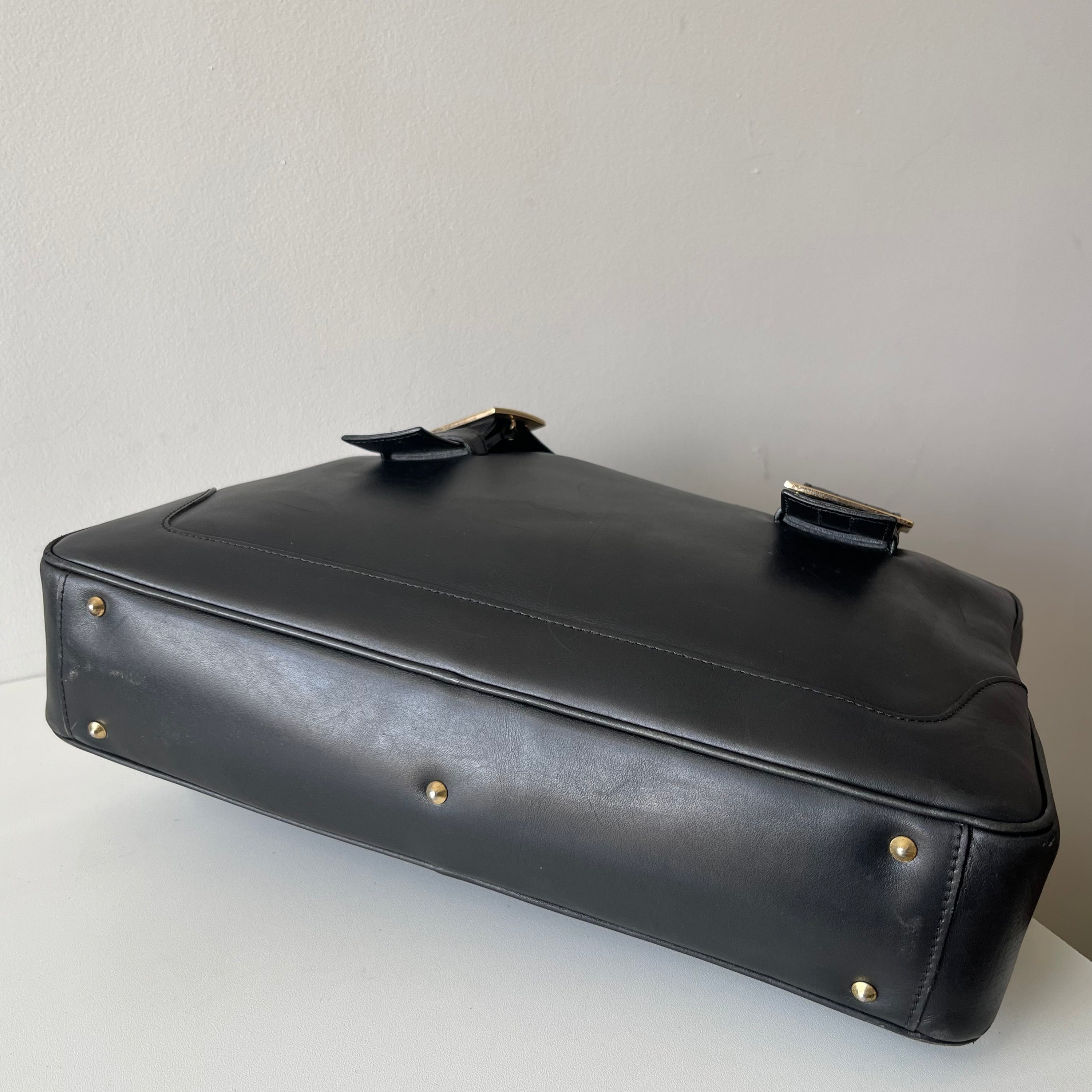 Gianni versace Leather Shoulder Bag