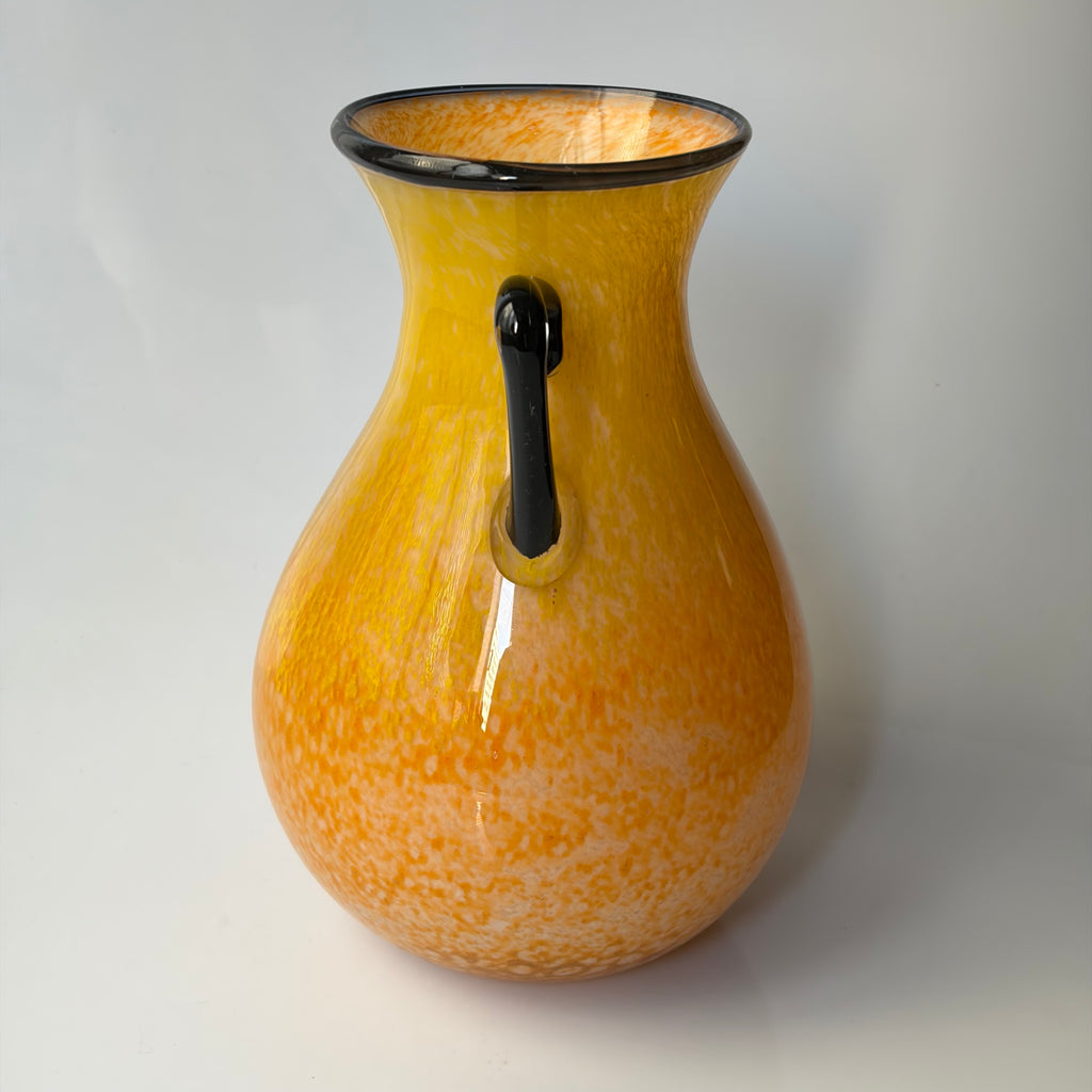 Bohemian Tango glass vase