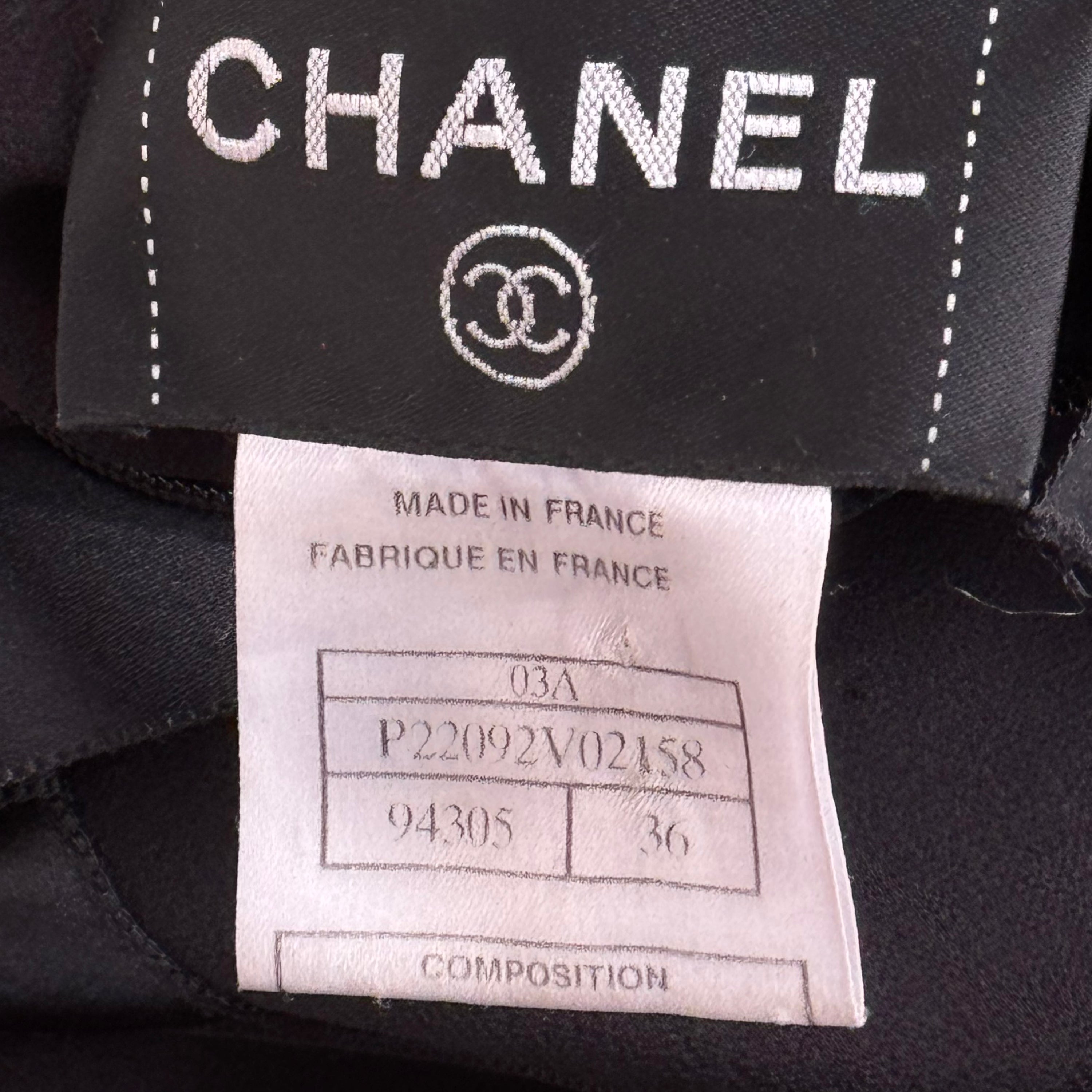 Chanel F/W 2003 Silk Dress