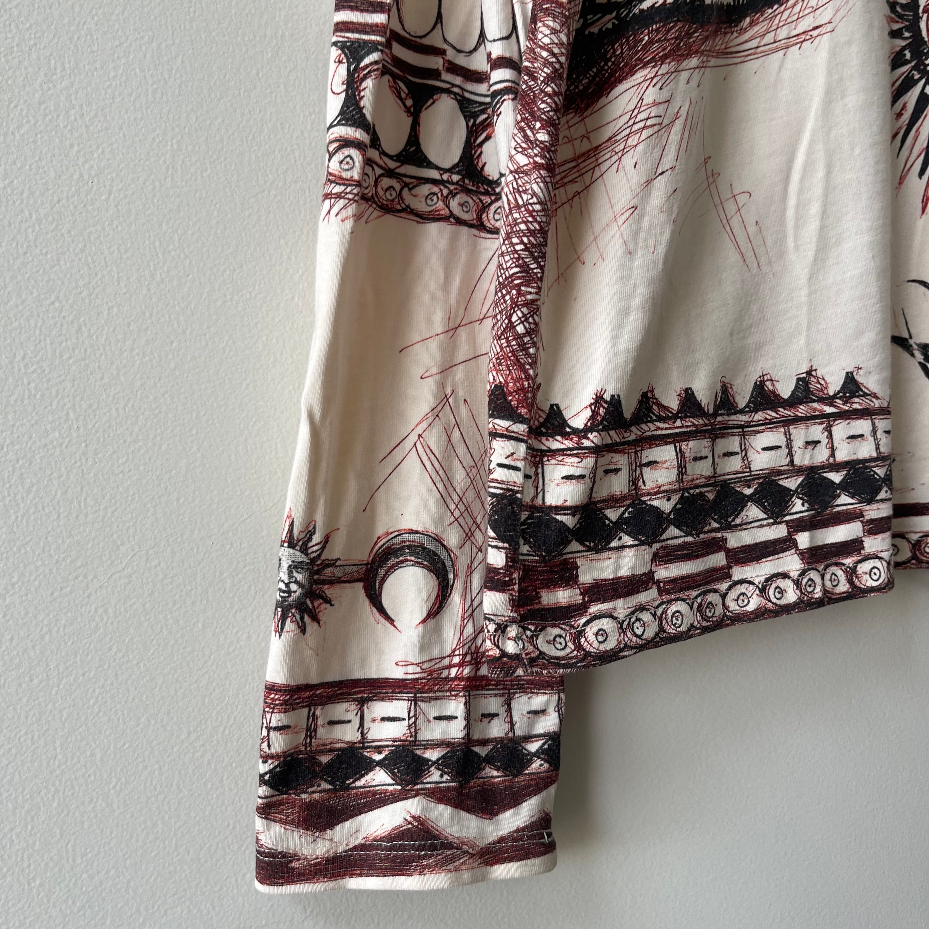 Marine Serre tattoo shirt