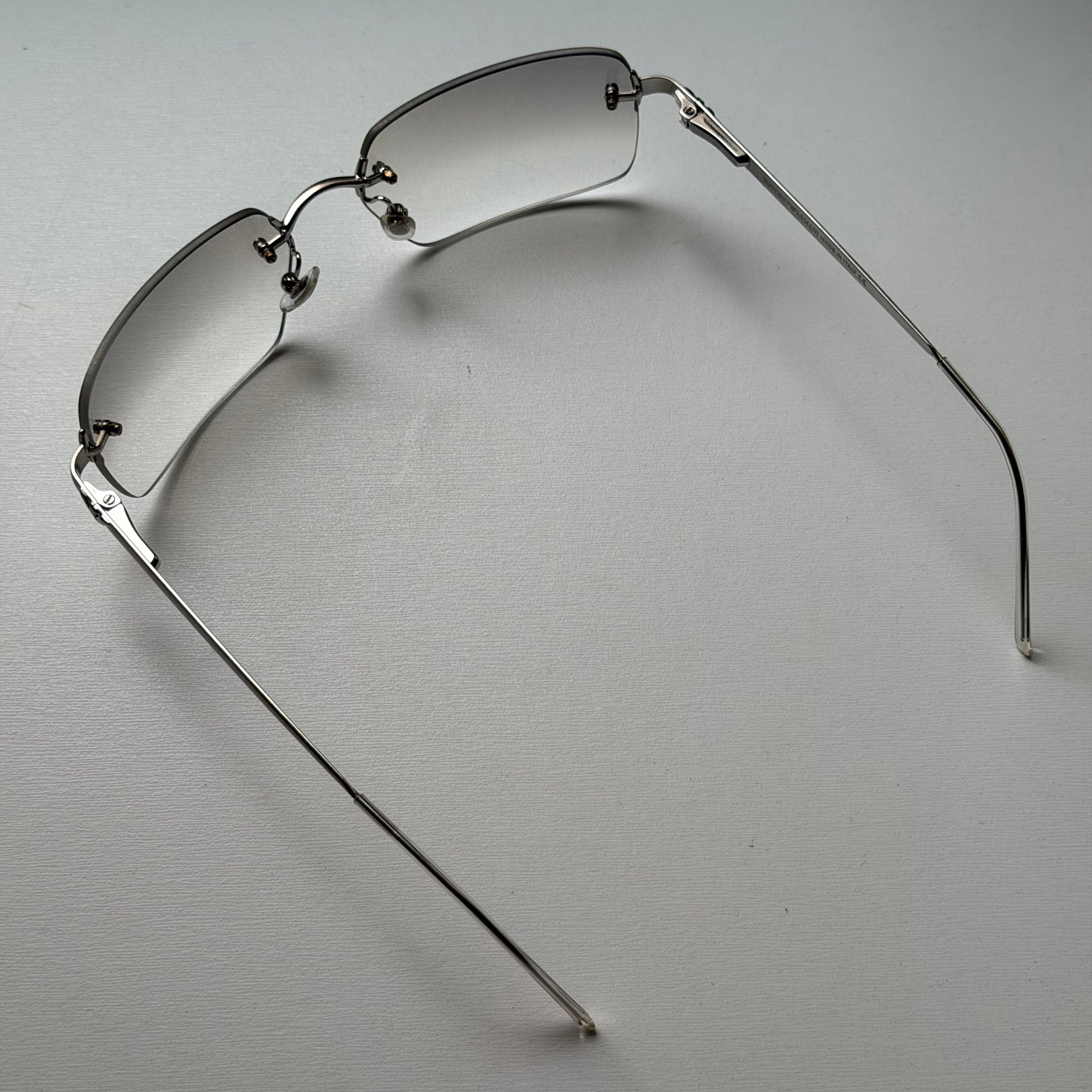 Vintage Armani Clear Sunglasses