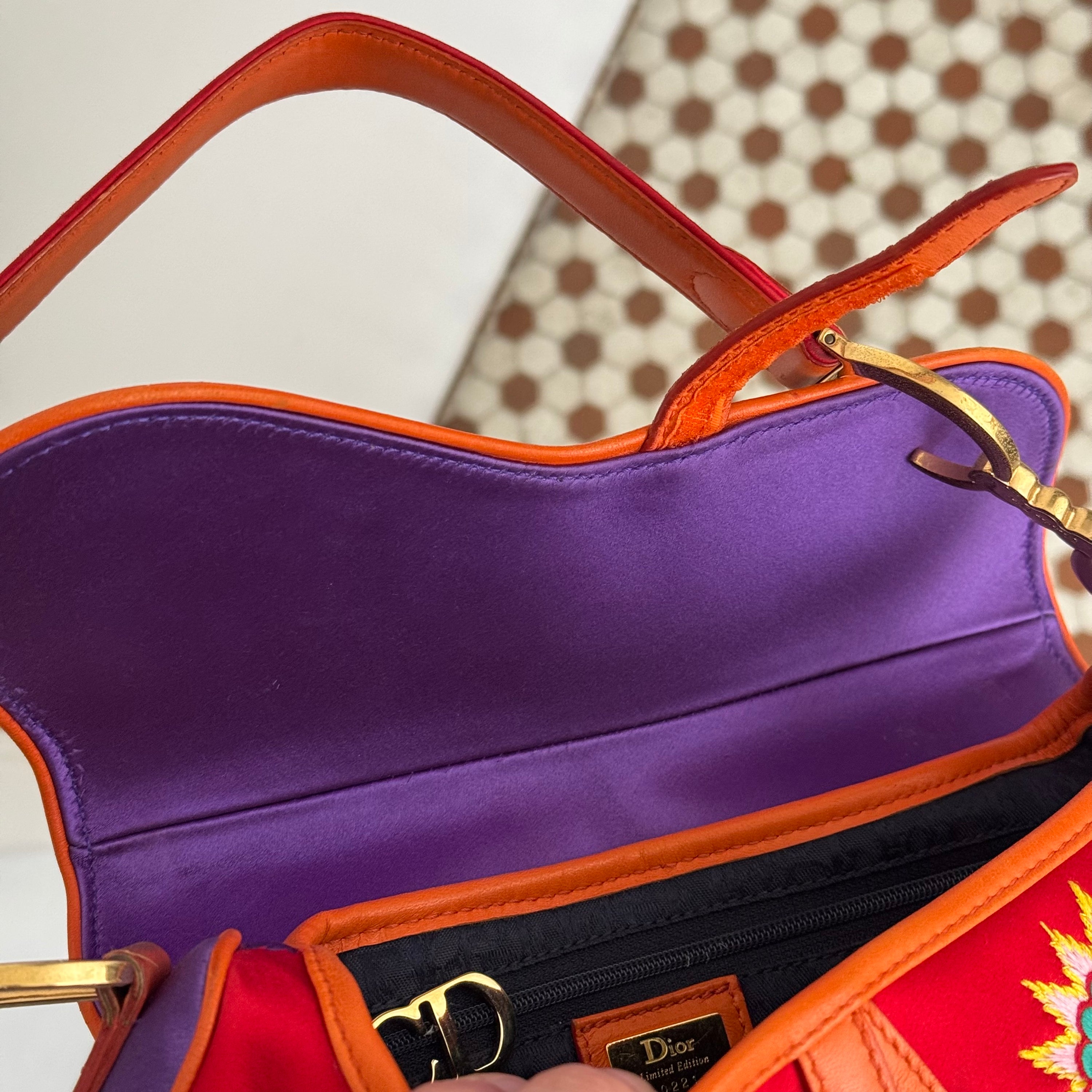 Christian Dior 2003 F/W Shanghai Saddle Bag