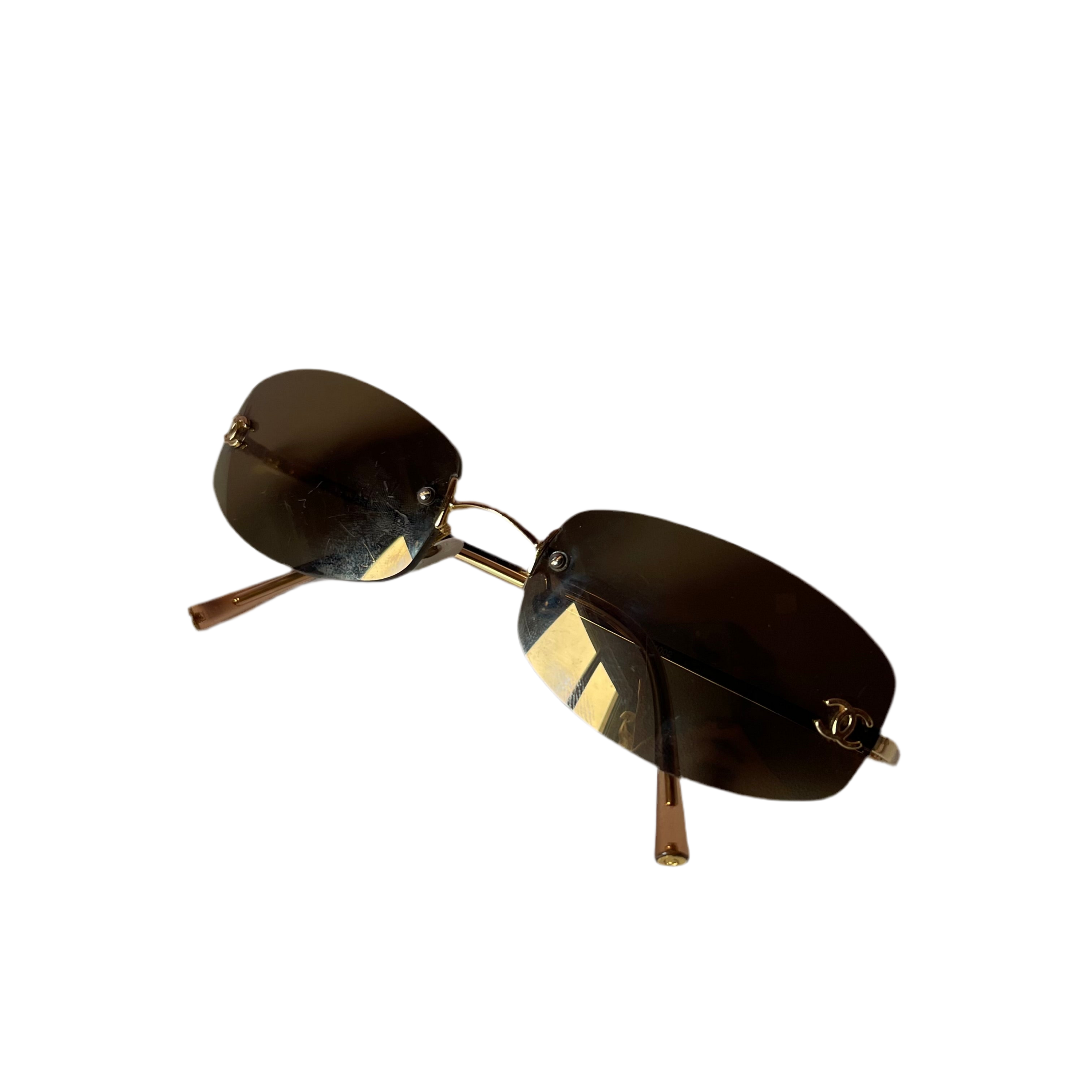 Chanel 4002 Golden Sunglasses