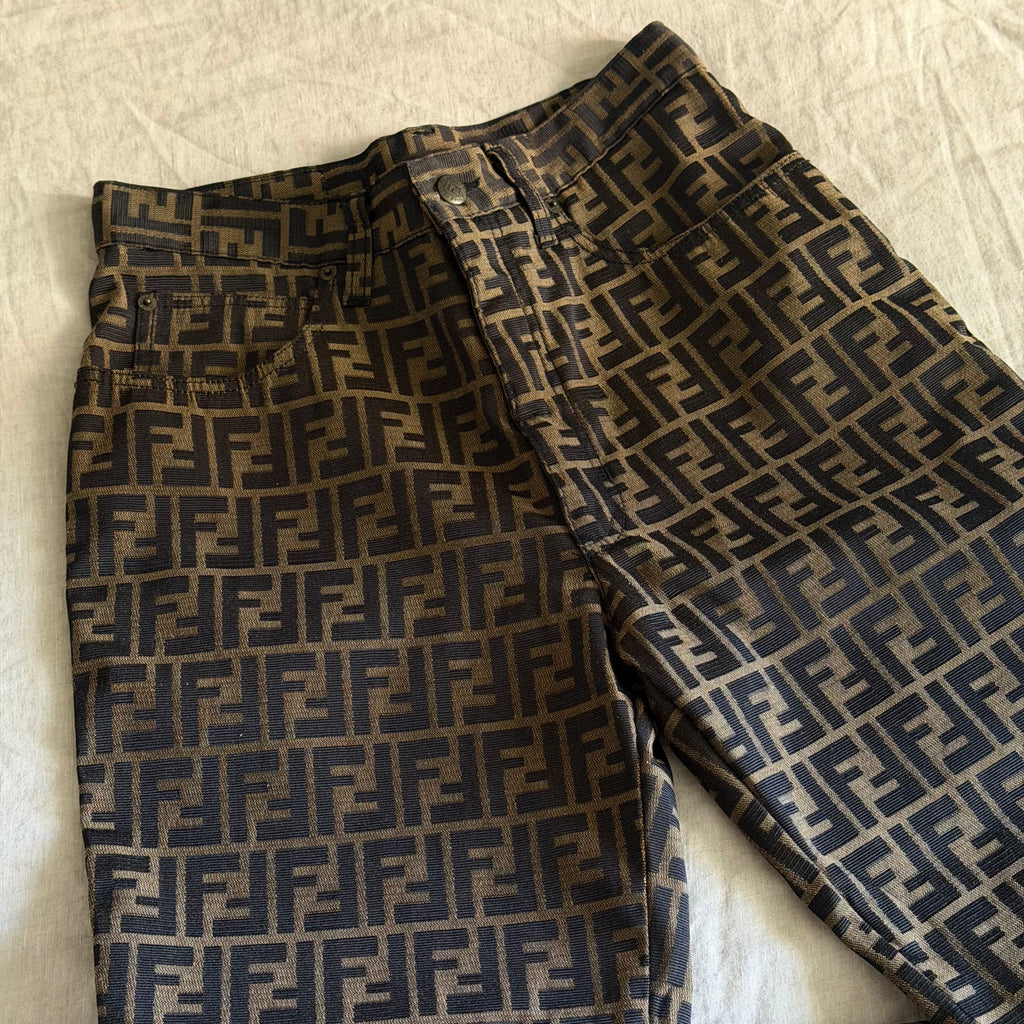 Fendi 90s Monogram Pants