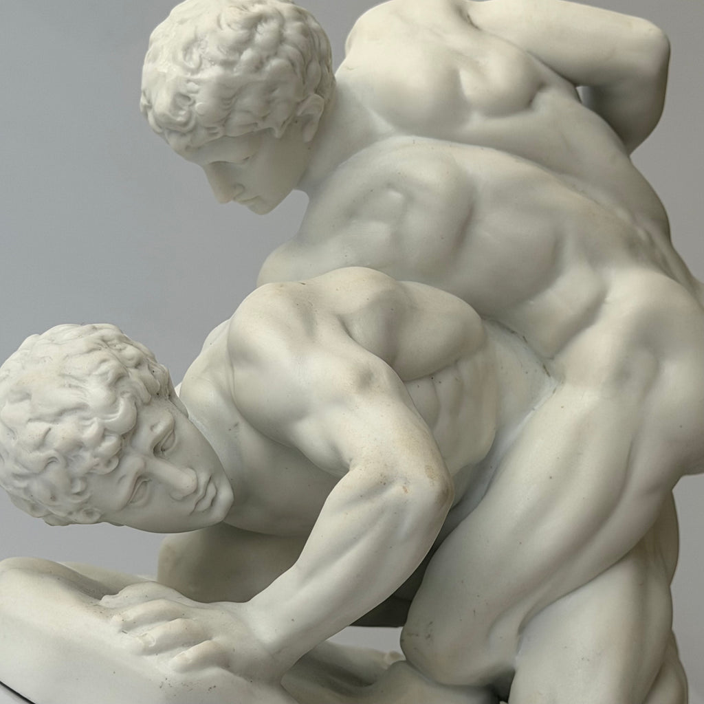 Escultura “The Wrestlers”