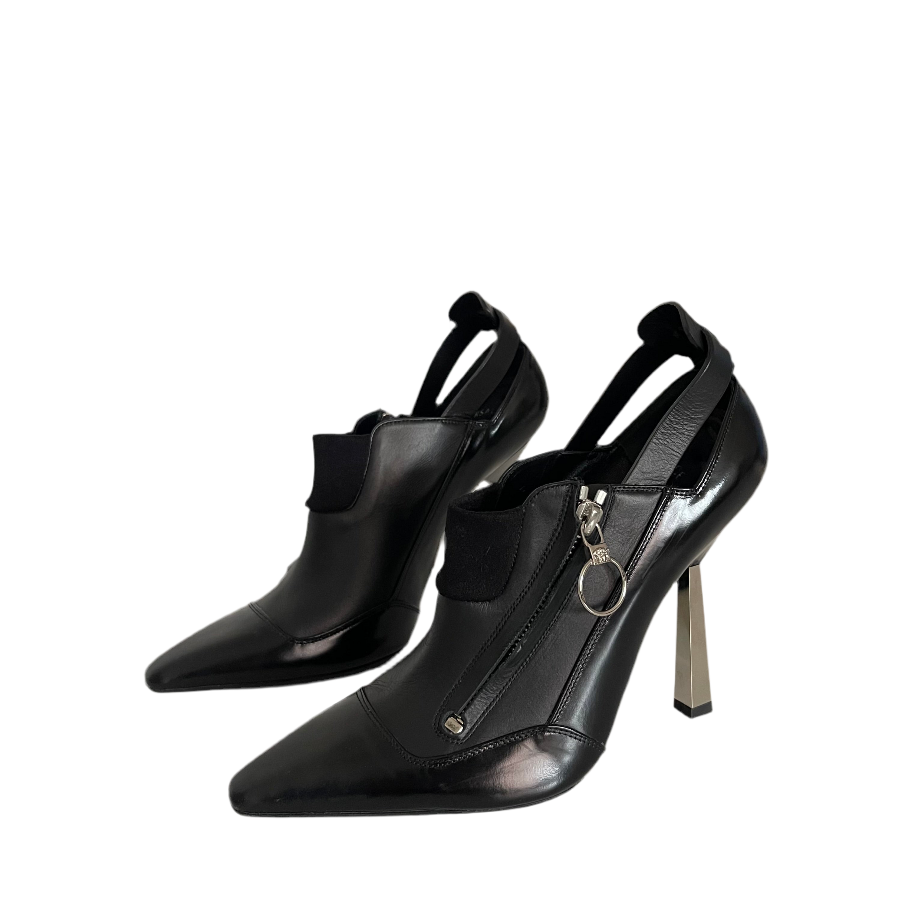 Versace Leather 2016 Runway Heels