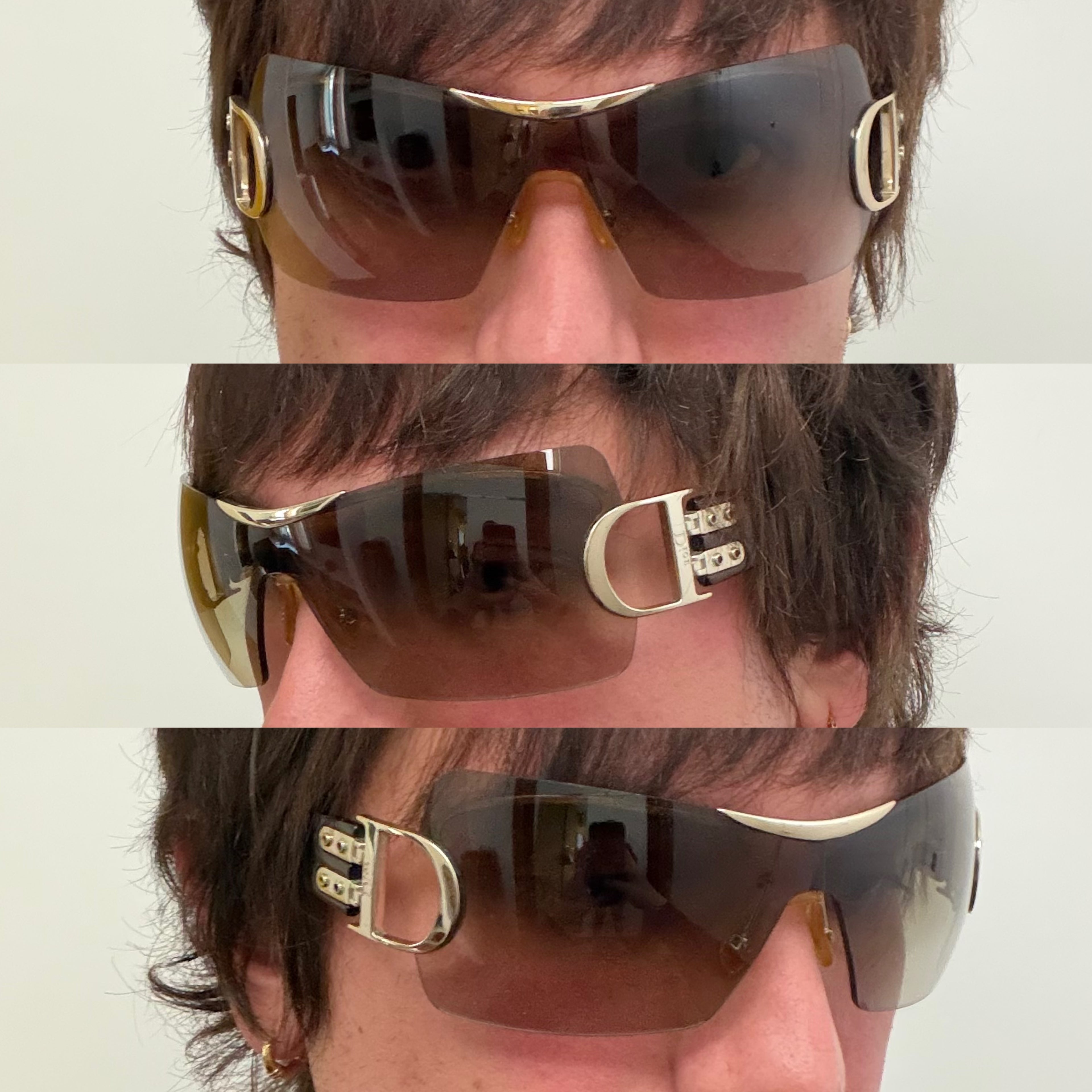 Christian Dior Green Flight Sunglasses