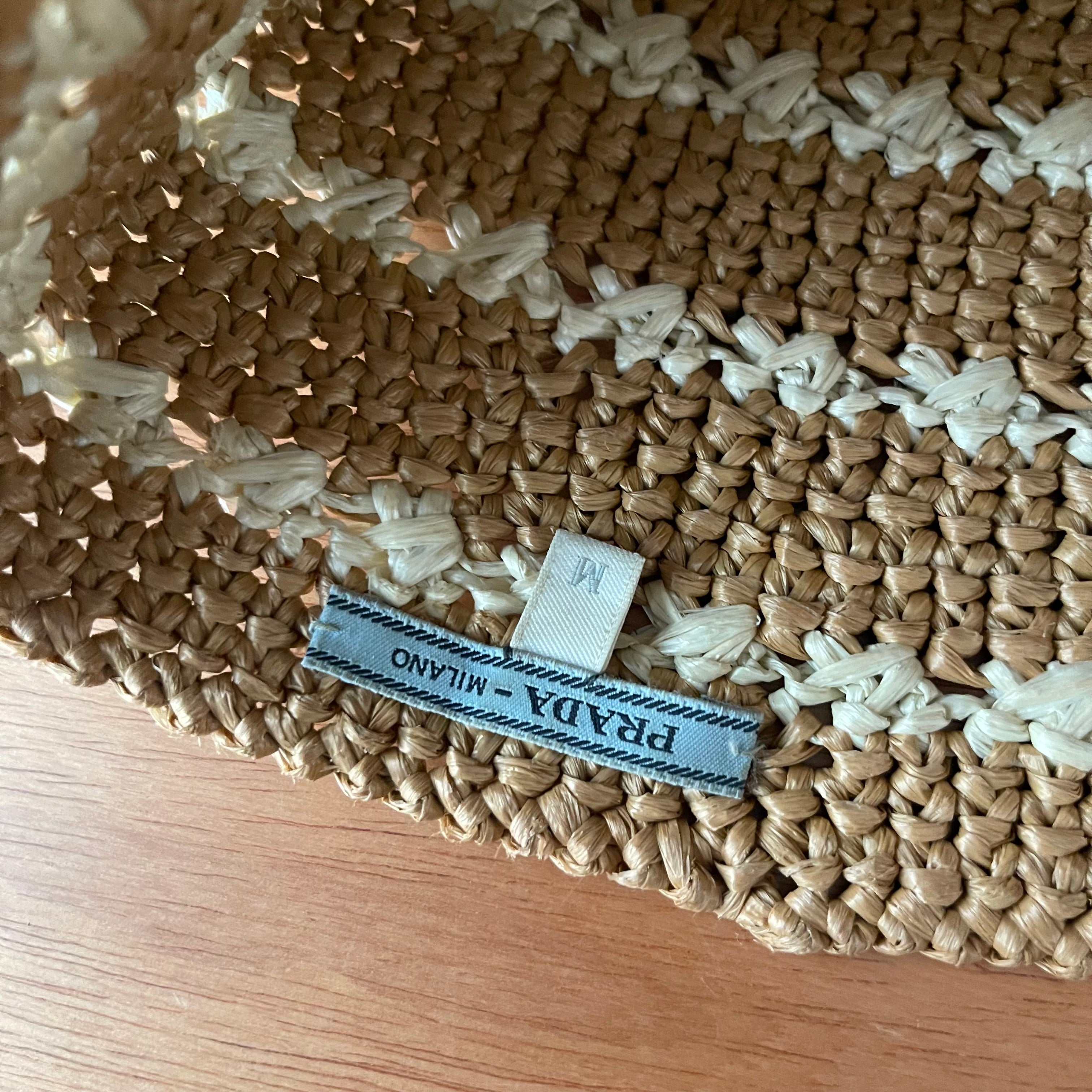Prada Raffia Hat