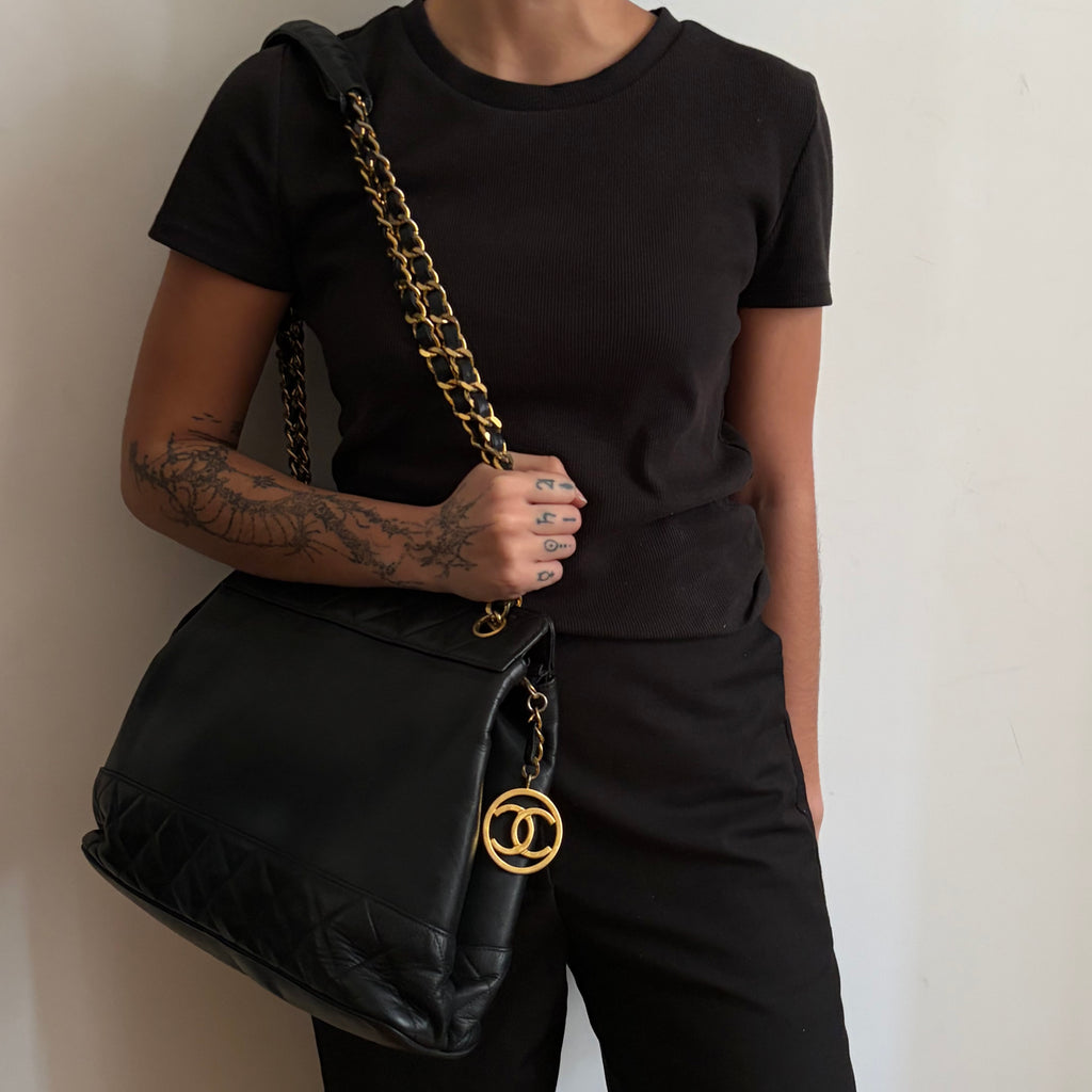 Chanel 1991 Chain Tote Bag