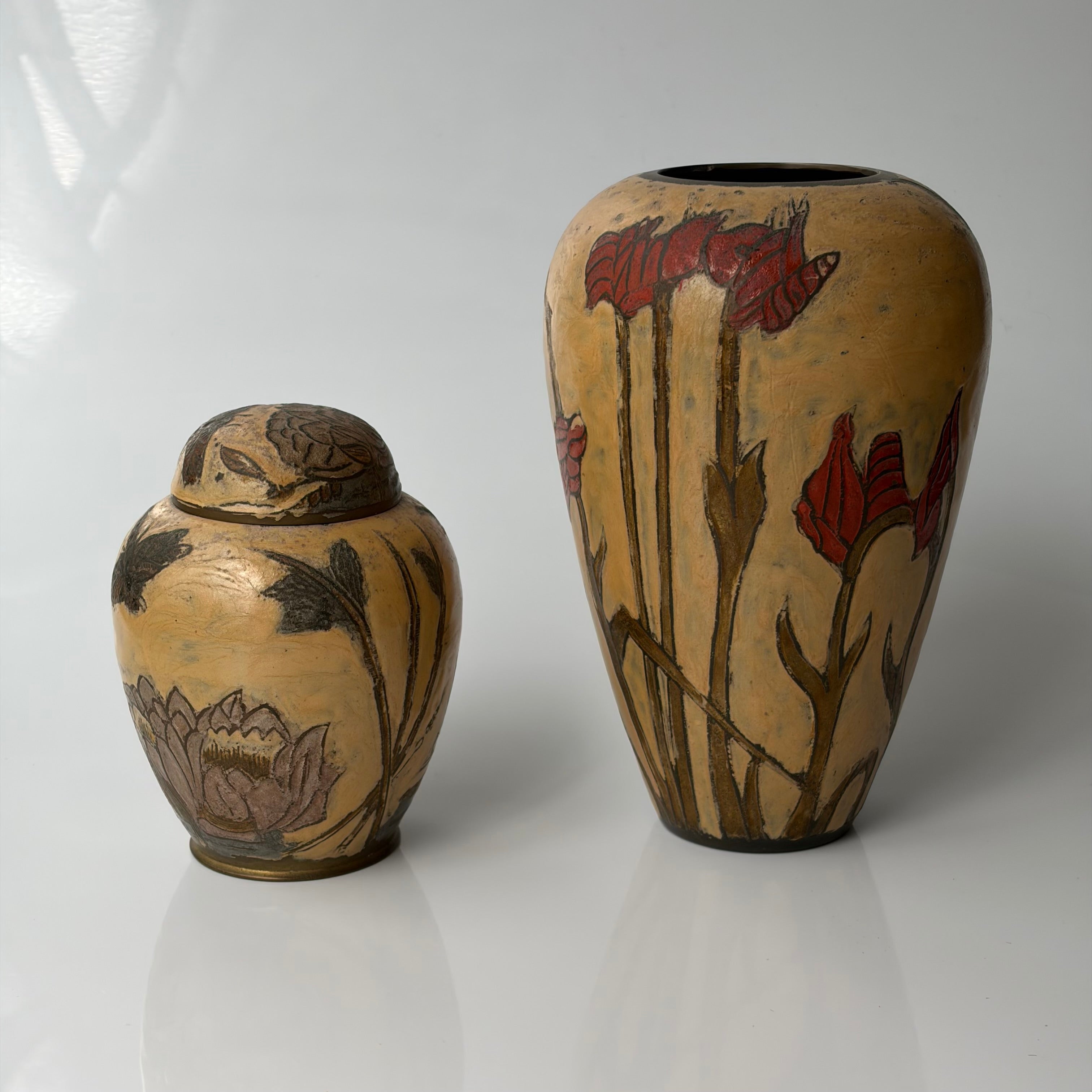 Brass Indian Vases