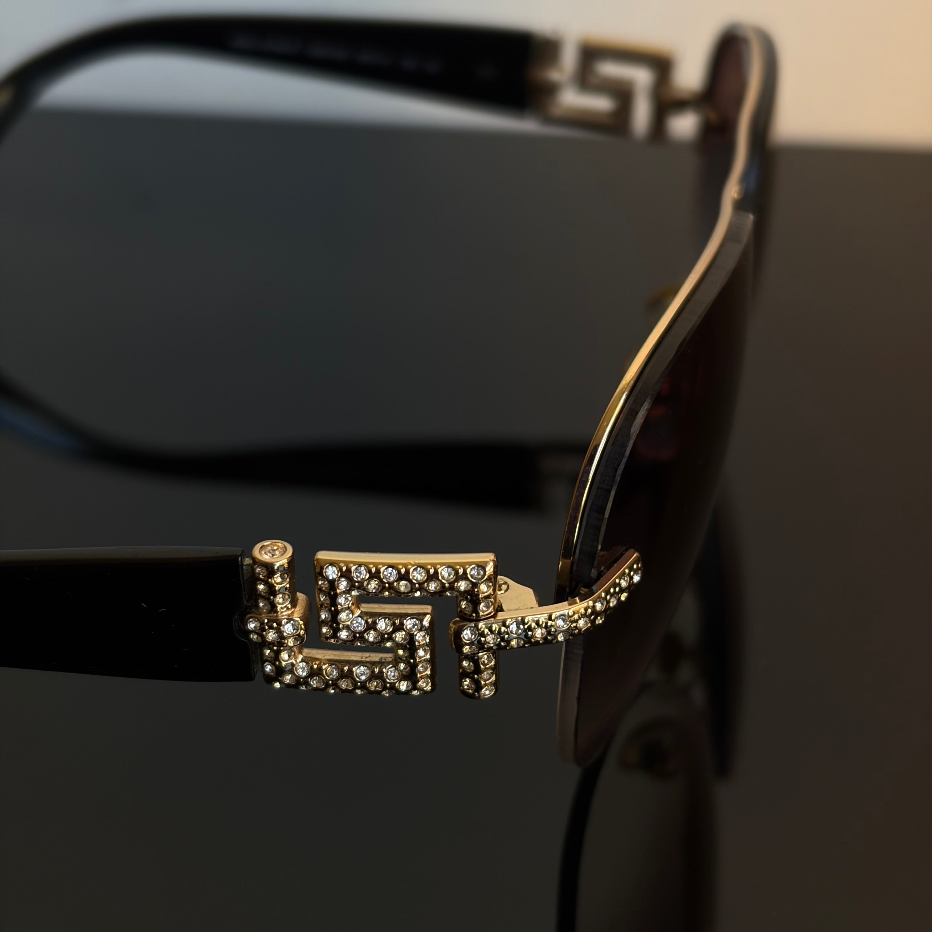 Versace 2159 B Strass Sunglasses