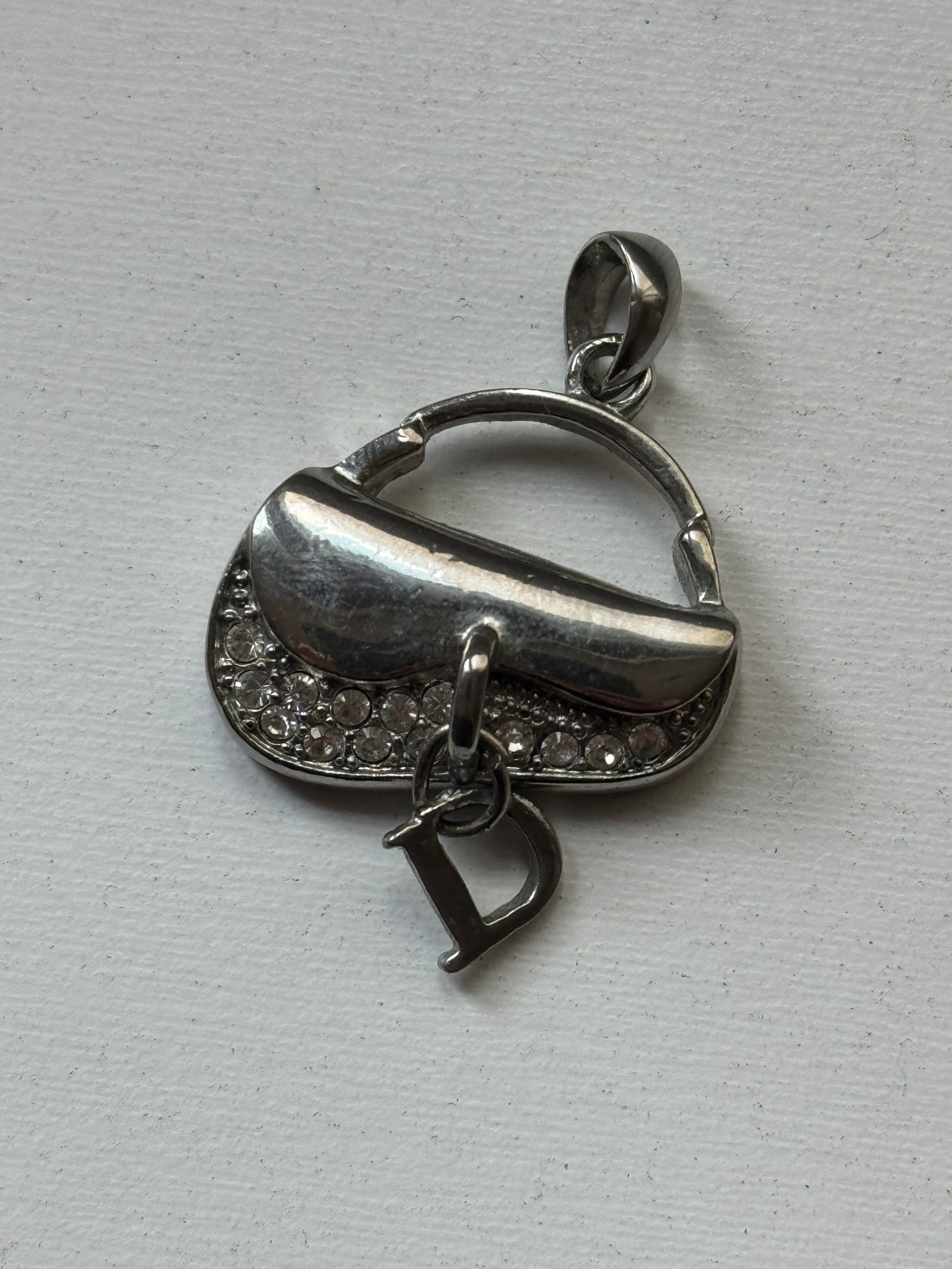 Christian Dior Saddle Pendant