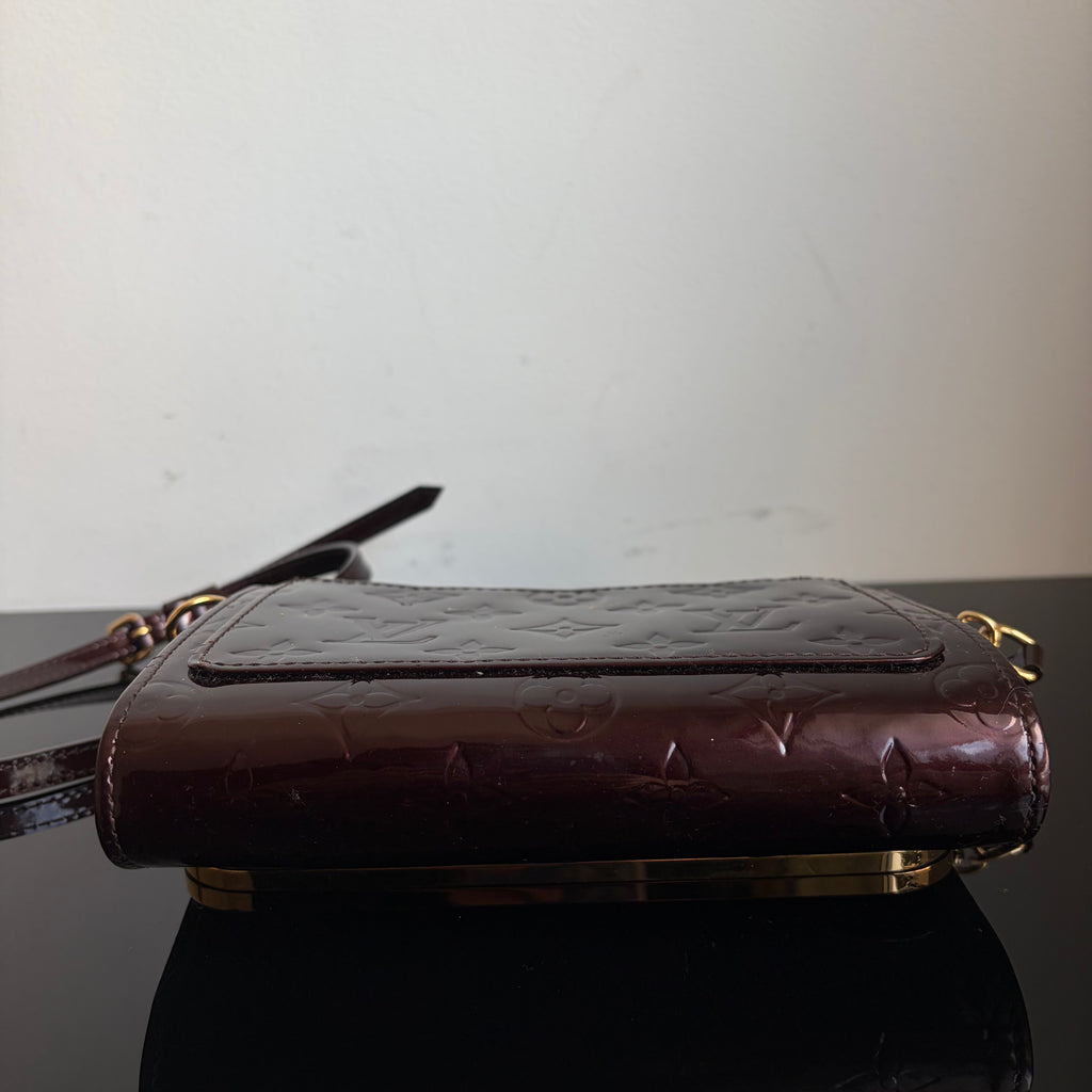 Louis Vuitton Amarante Monogram Vernis Rossmore PM Bag
