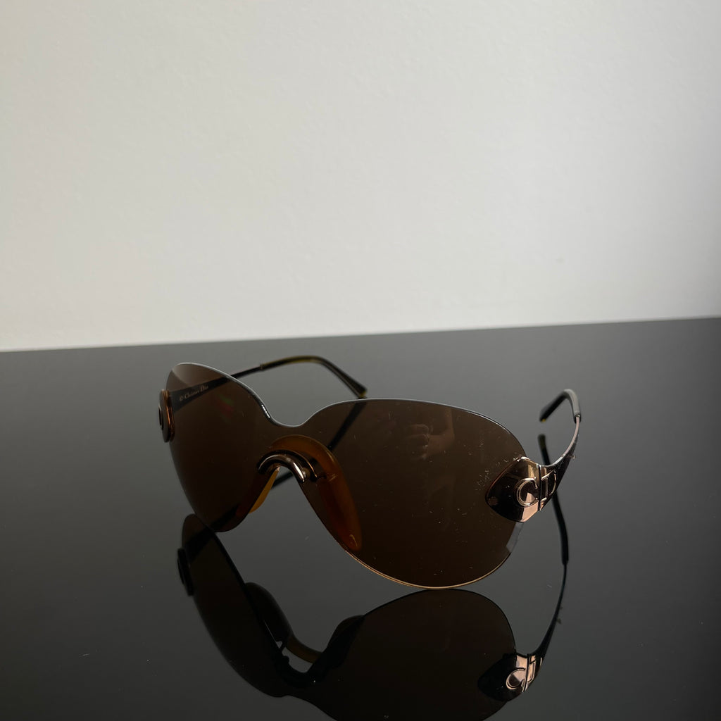 Christian Dior Pilot Brown Sunglasses