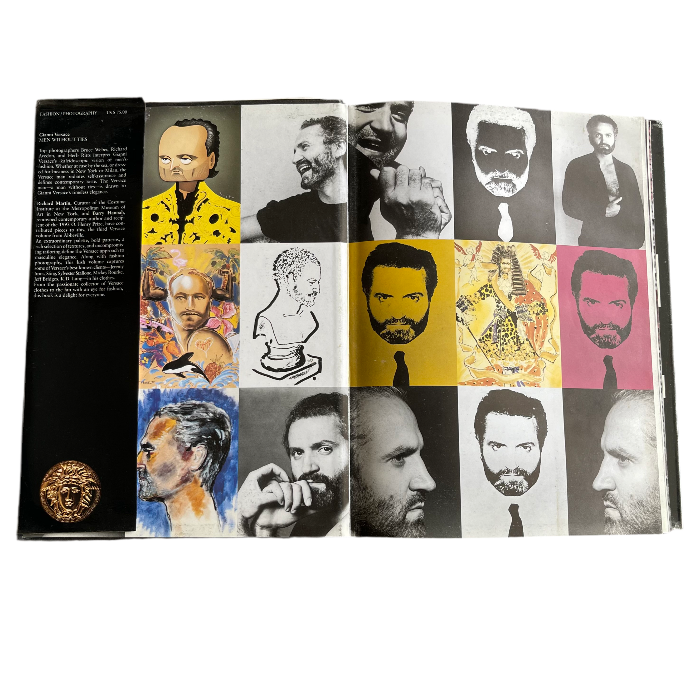 Gianni Versace Men Without Ties 90’s Book