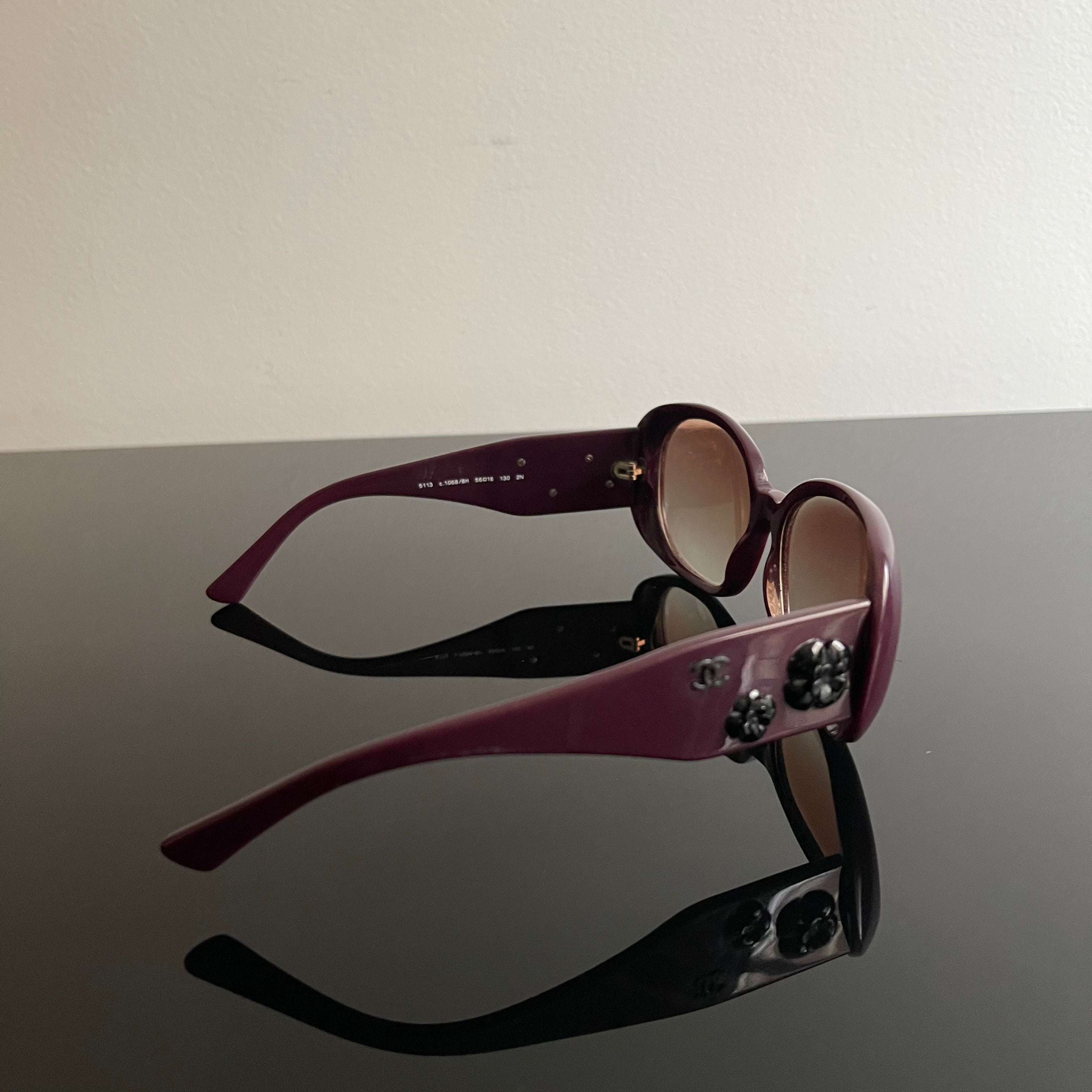 Chanel 5113 Purple Sunglasses