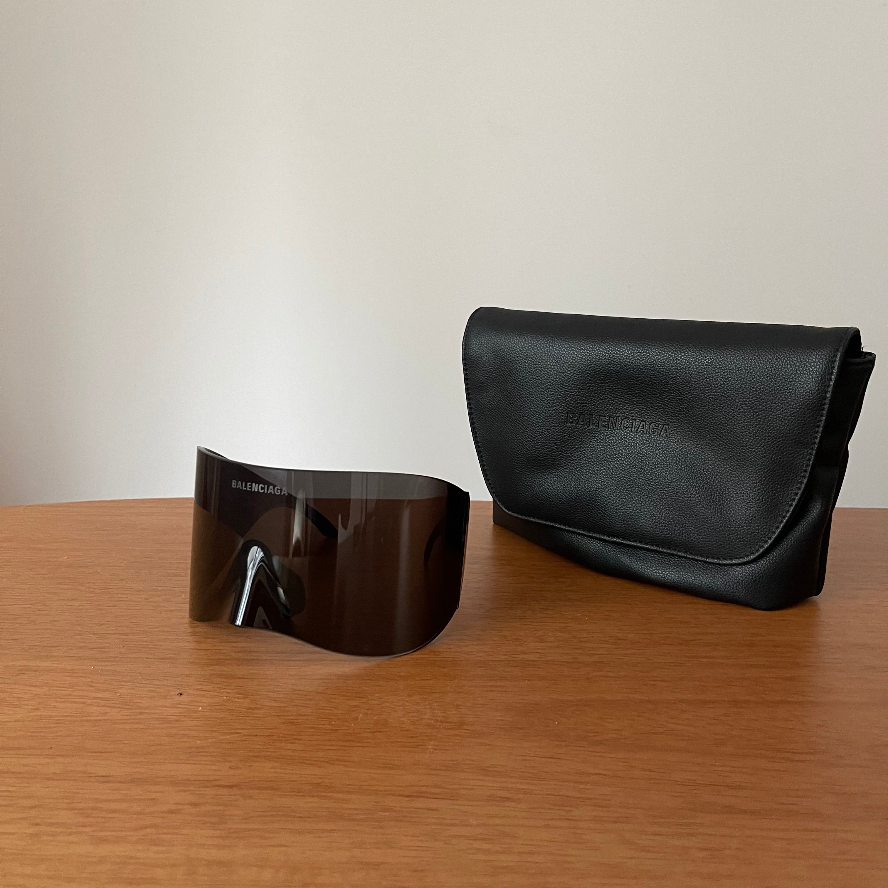 Balenciaga Mask Rectangle Sunglasses