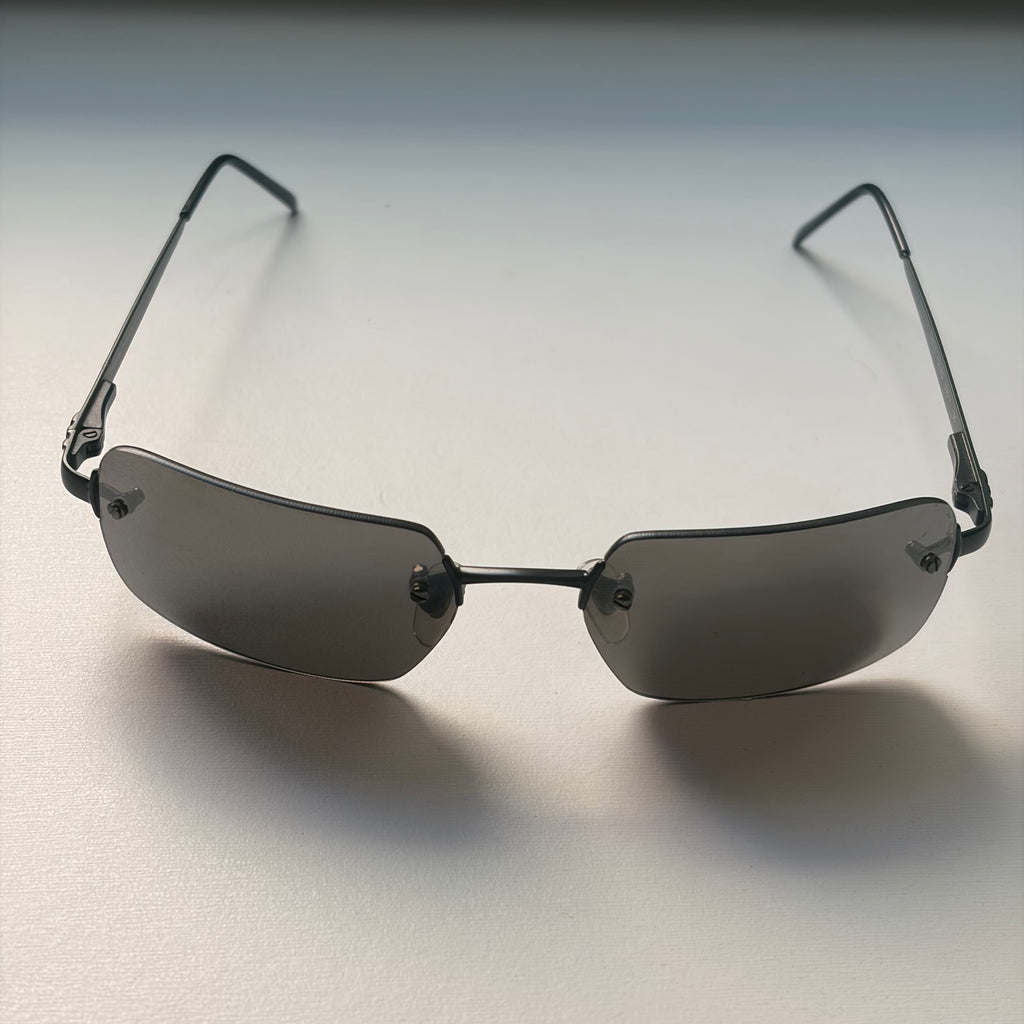Armani Black Mirrored Sunglasses
