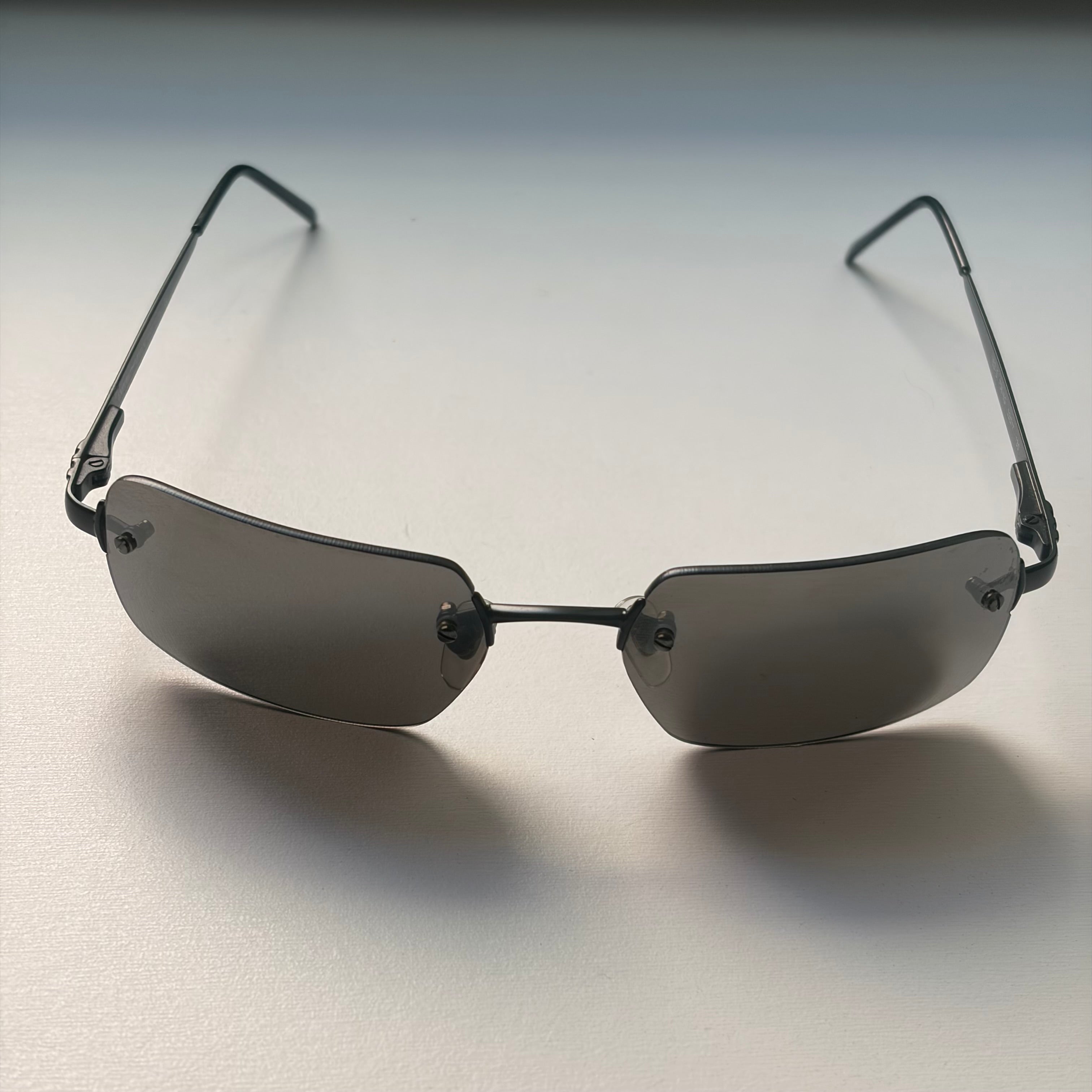 Armani Black Mirrored Sunglasses