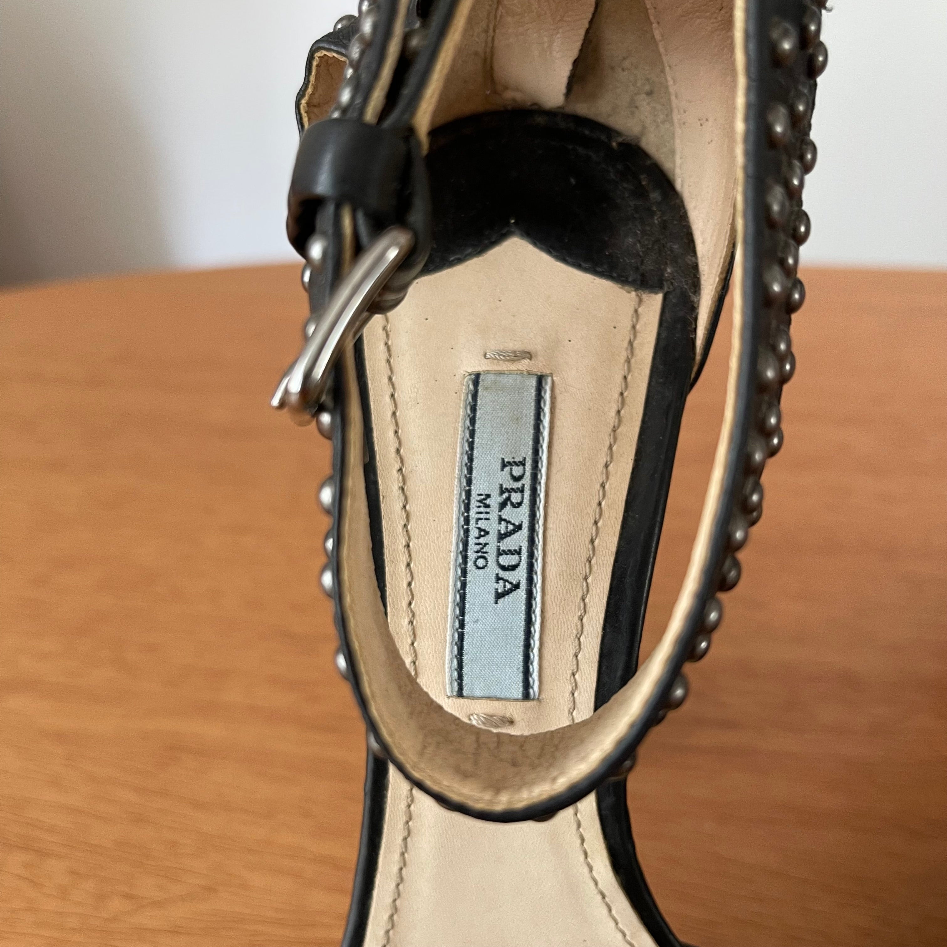 Prada 2000’s Studded Heels