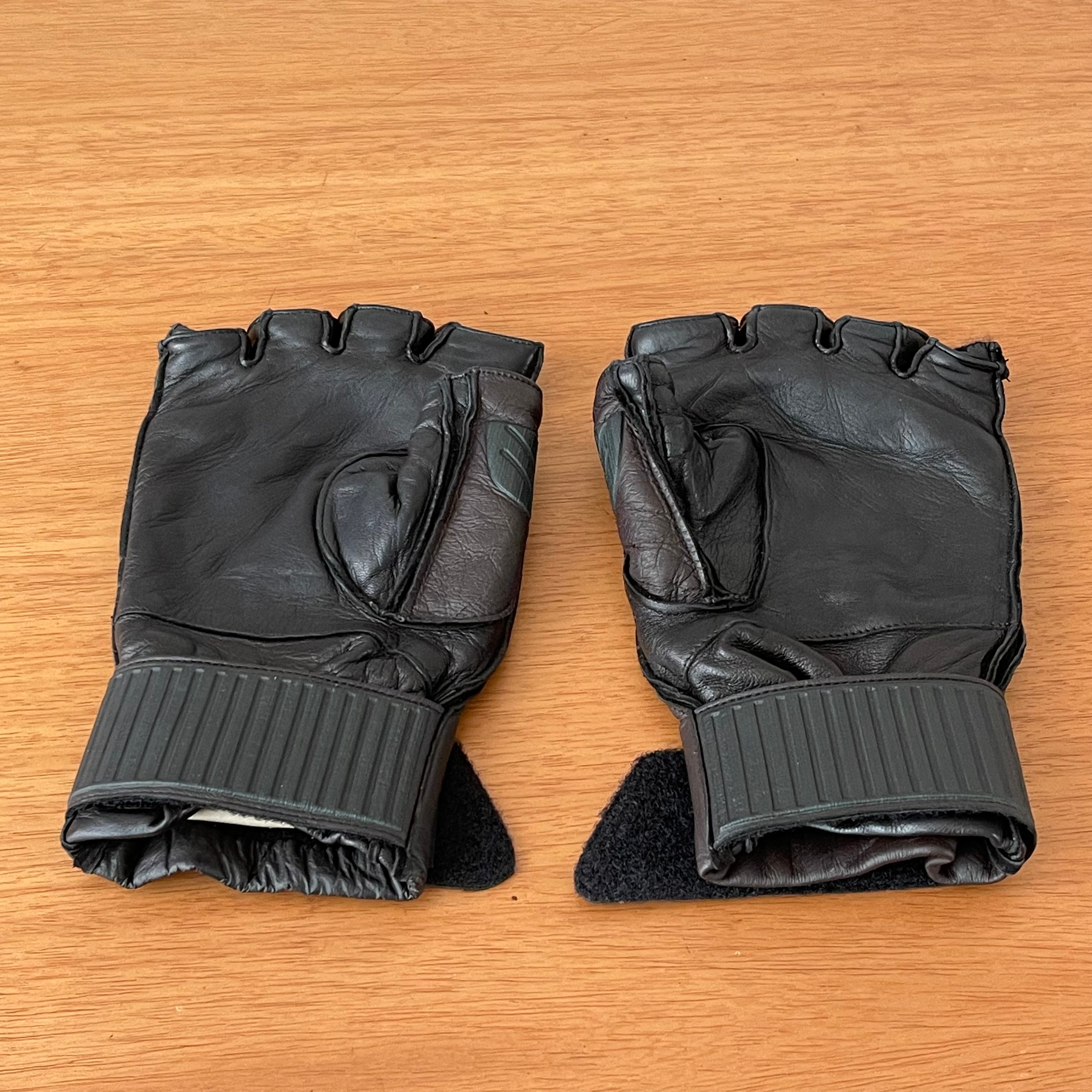 Gucci x Adidas Leather Gloves Bicolor