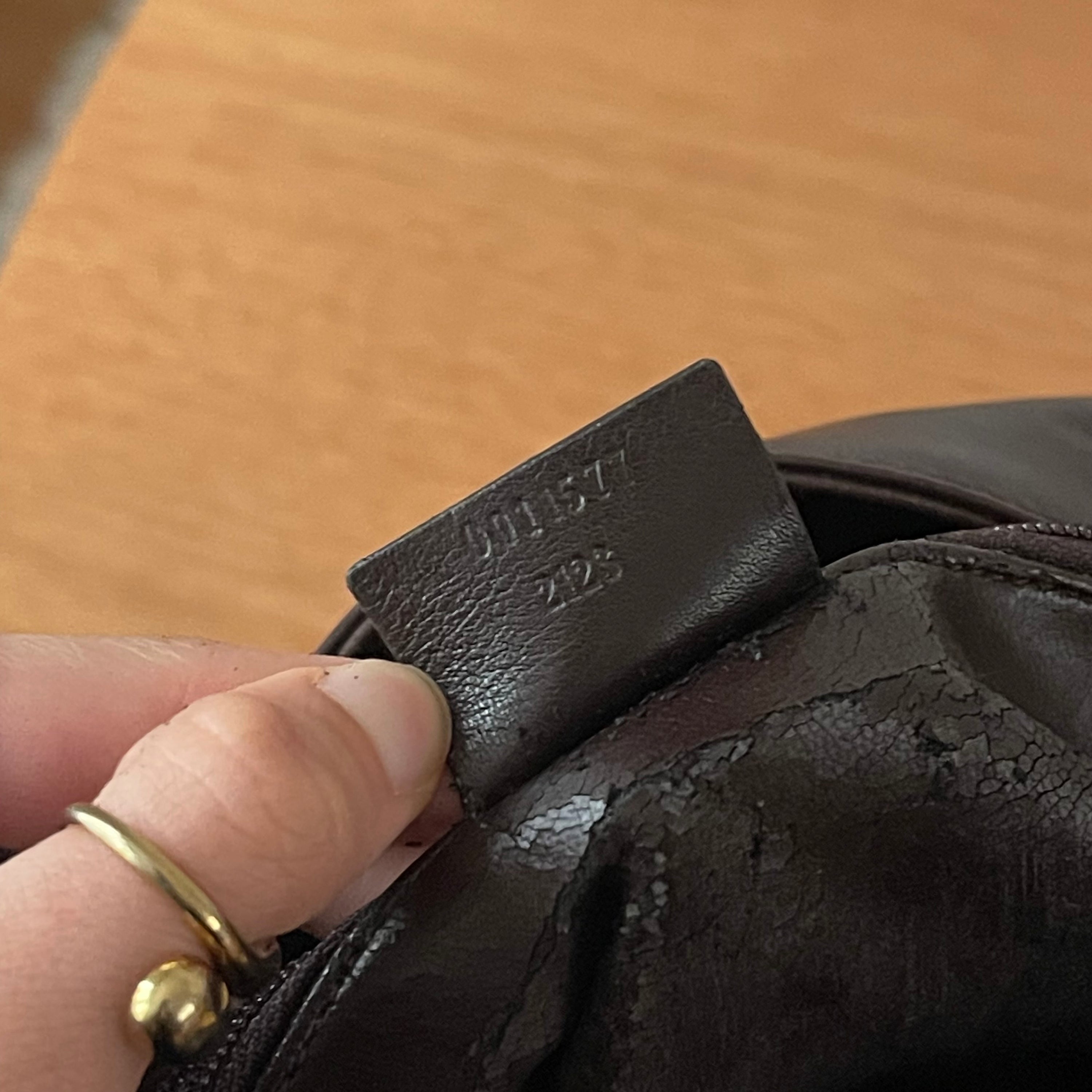 Gucci Bamboo Dark Brown Hobo Shoulder Bag
