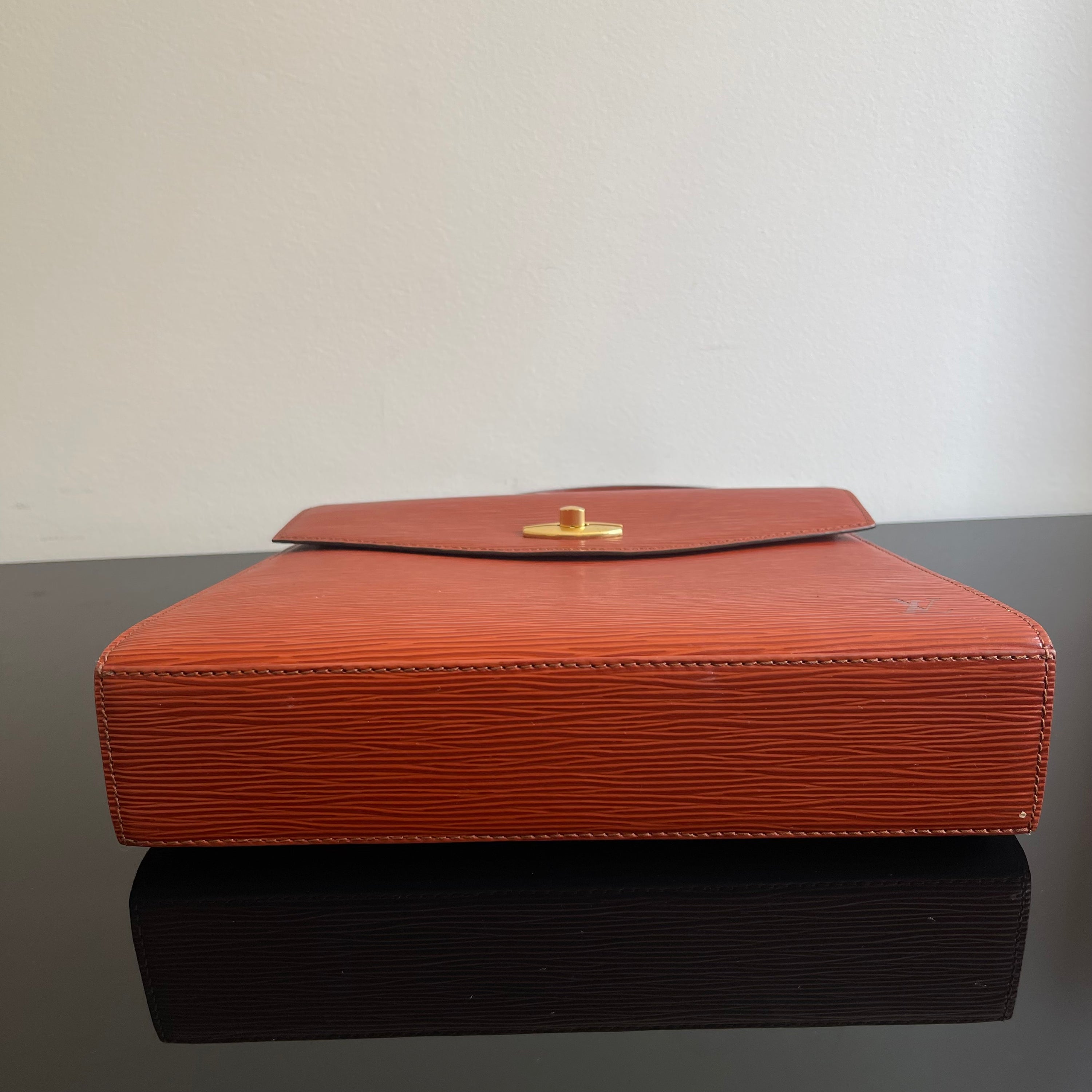 Louis Vuitton Malesherbes Epi Leather HandBag